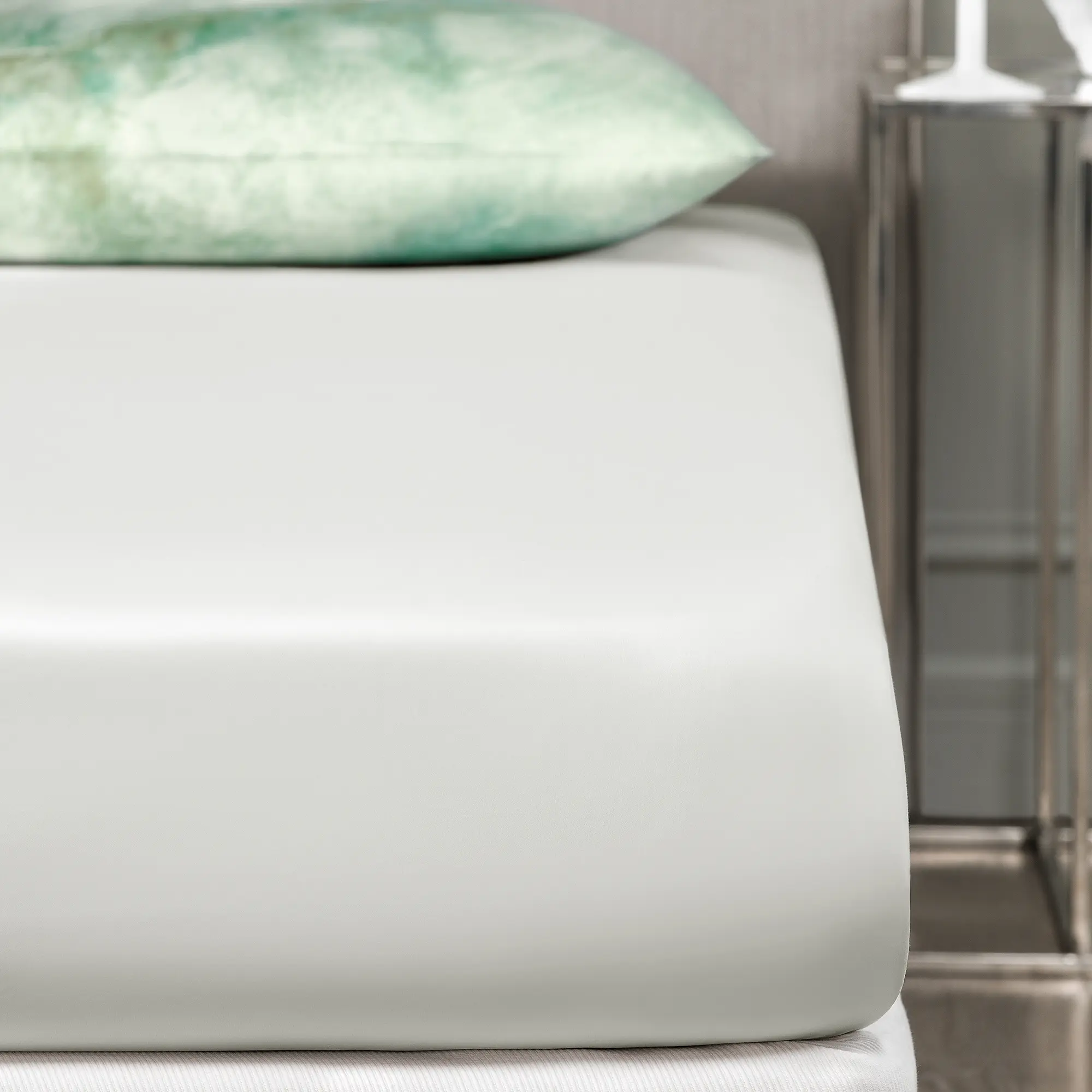 Flat Sheet - Terra | Light Grey | Queen