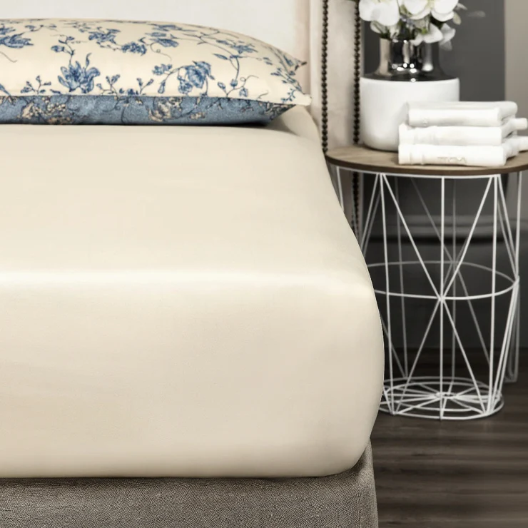 Flat Sheet - Valery | Ecru | Queen