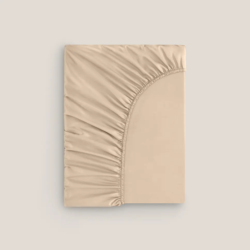 Flat Sheet - Vanessa | Light Beige | King - Image 3