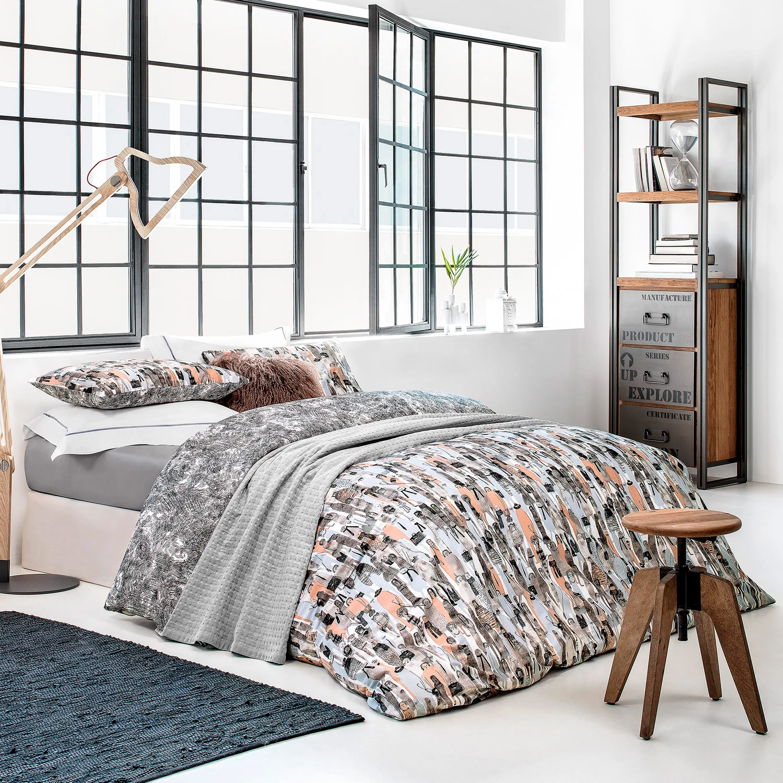 Flat Sheet - Wheely | Grey | Single
