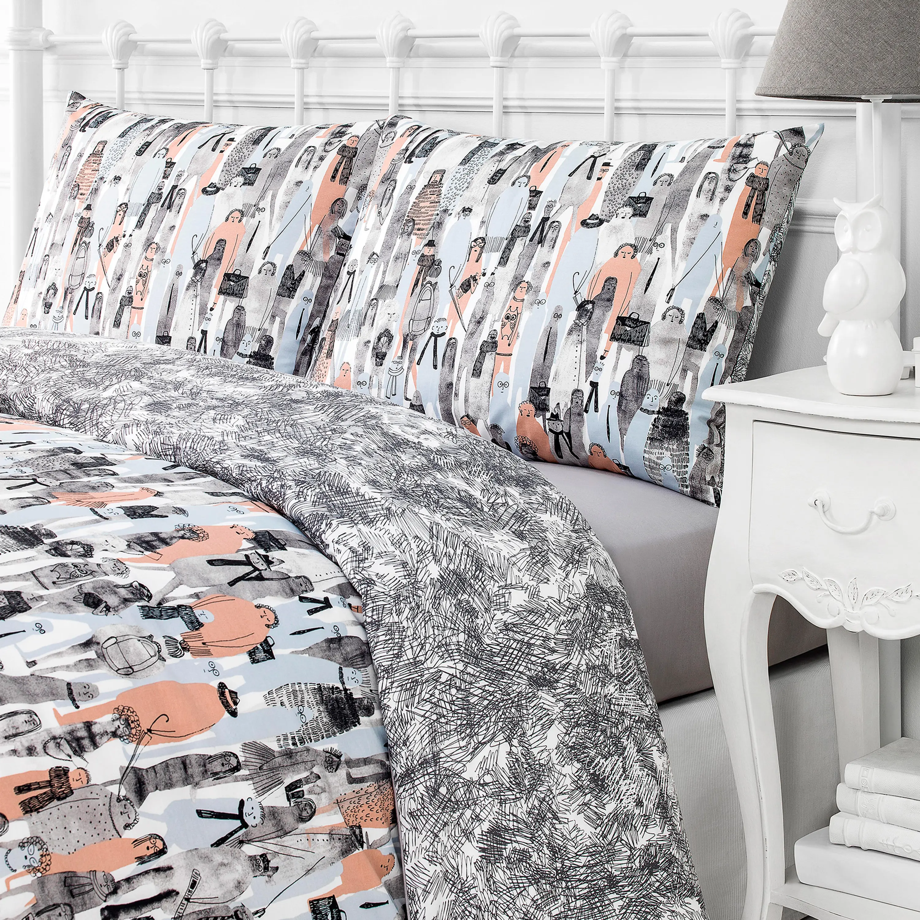 Flat Sheet - Wheely | Grey | Single - Image 3