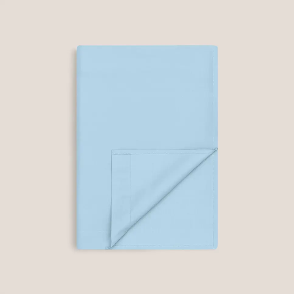 Flat Sheet - William | Light Blue | Super King - Image 2