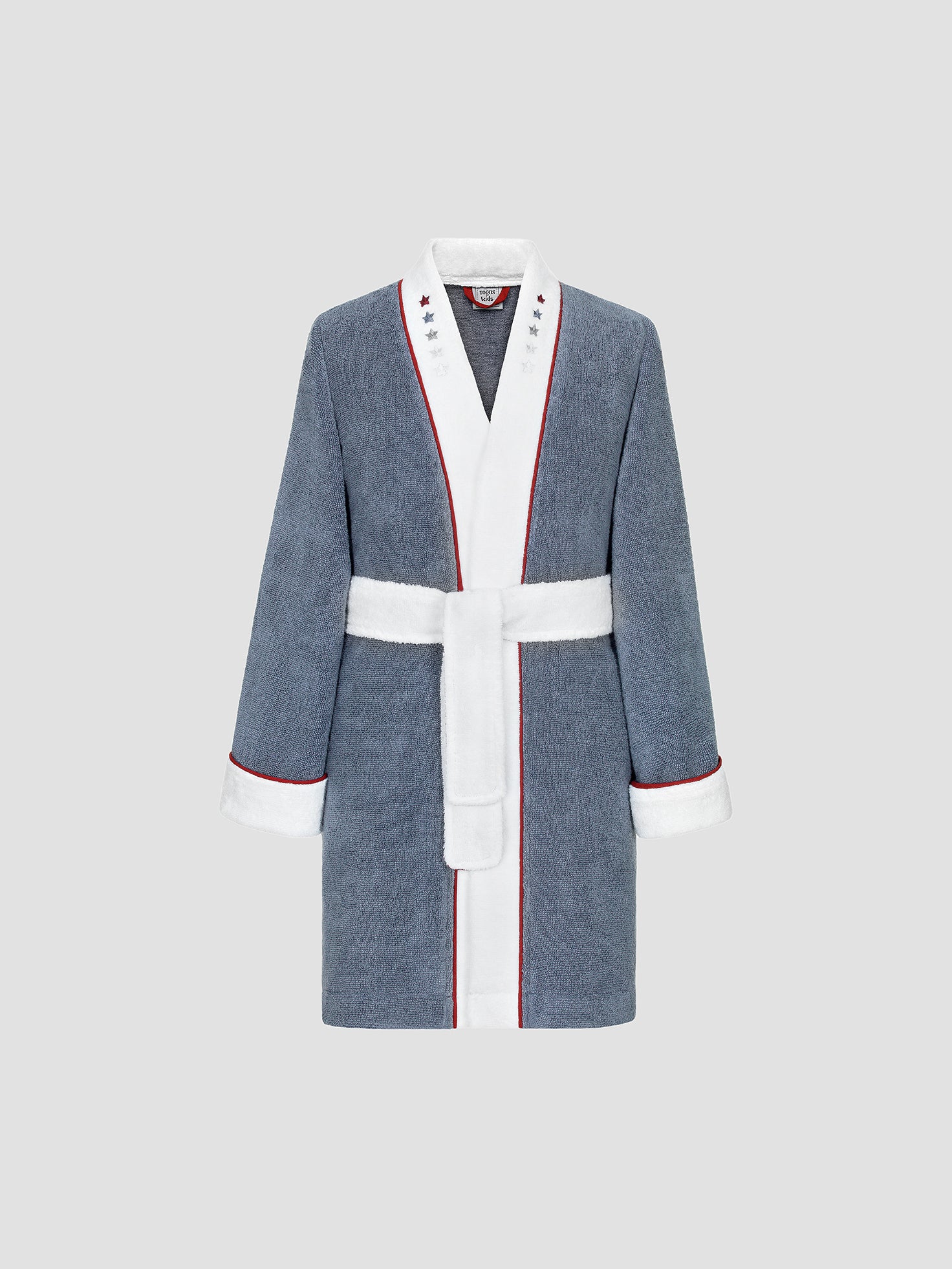 Kids | Bathrobe - Julian | Blue - Image 6