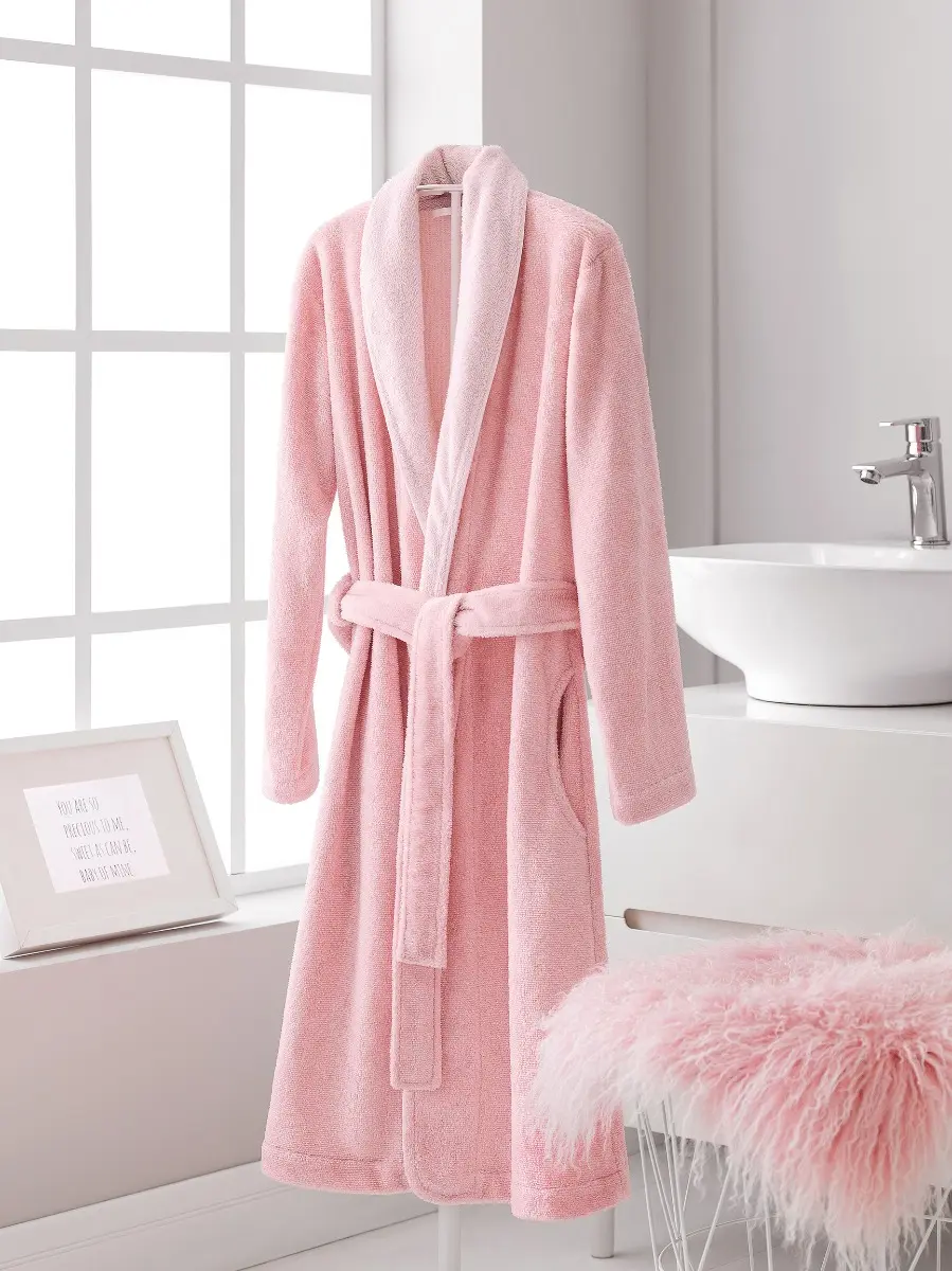 Kids | Bathrobe - Rene | Pink | 146 cm - Image 2