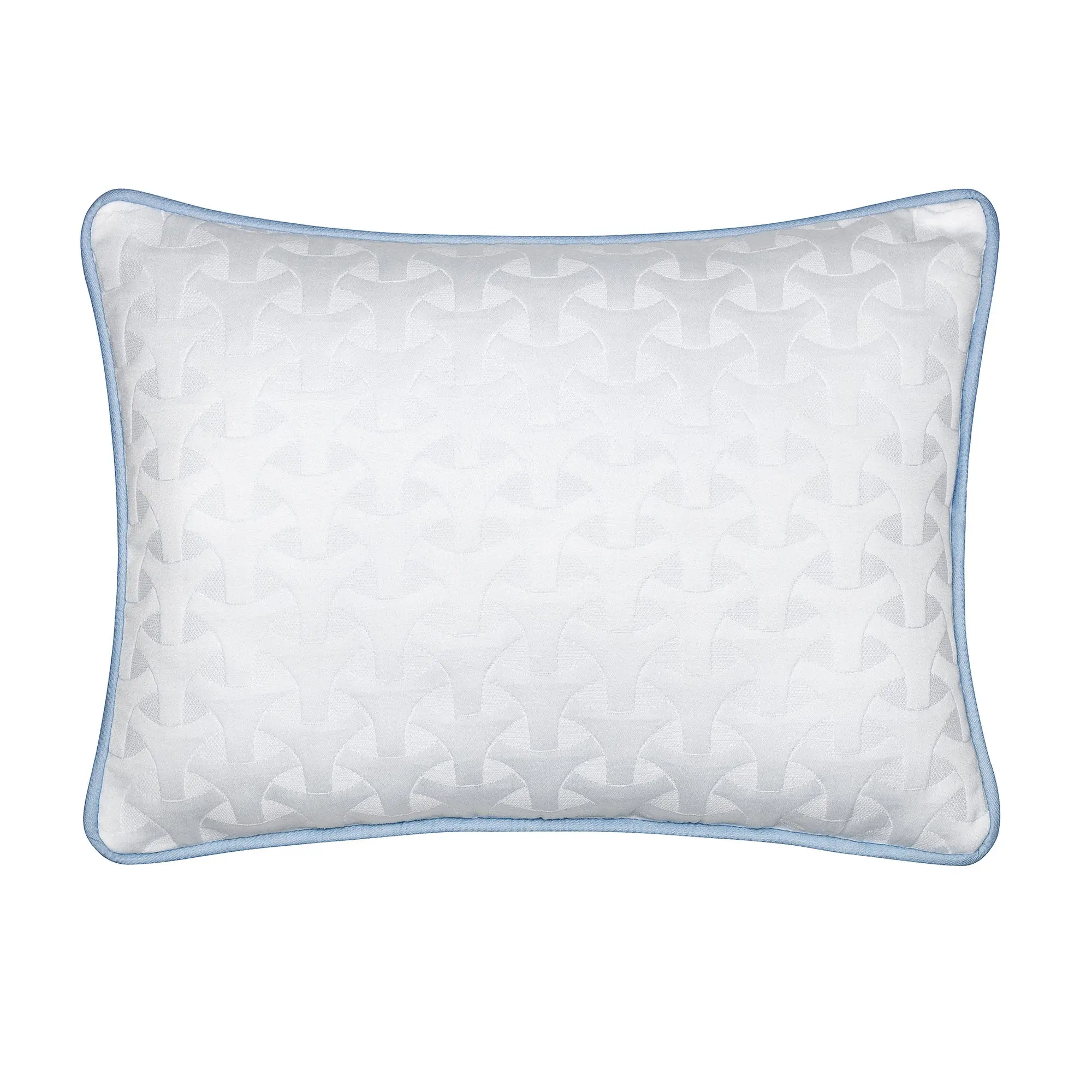 Kids Bedspread Set - Andre | White/Blue | 57" x 79"/12" x 18" - Image 4