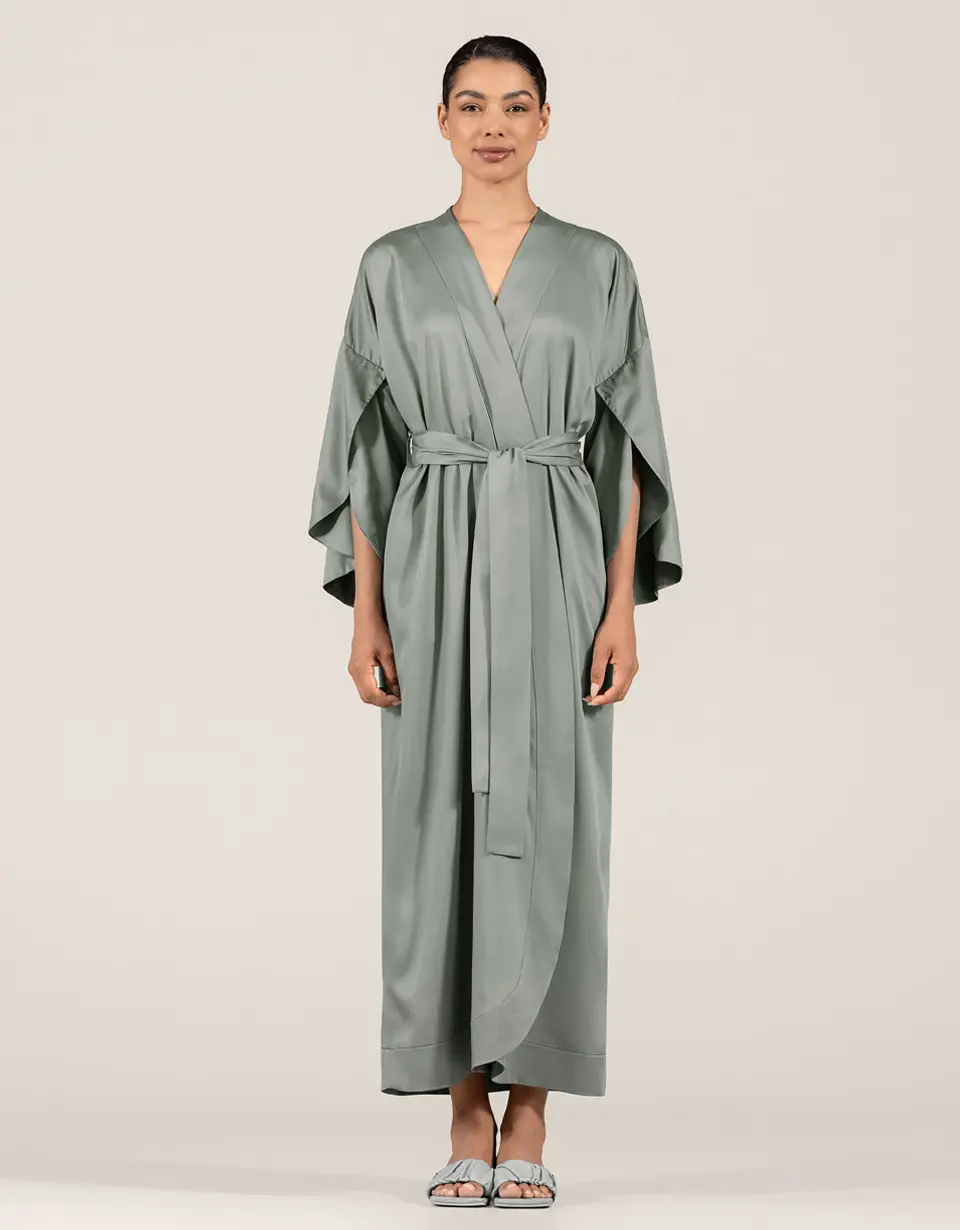 Kimono - Naomi - Long | Green - Image 2
