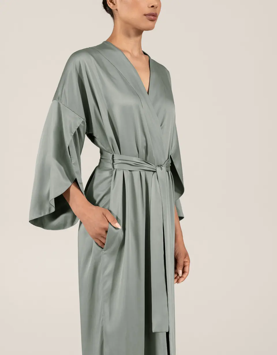 Kimono - Naomi - Long | Green - Image 5