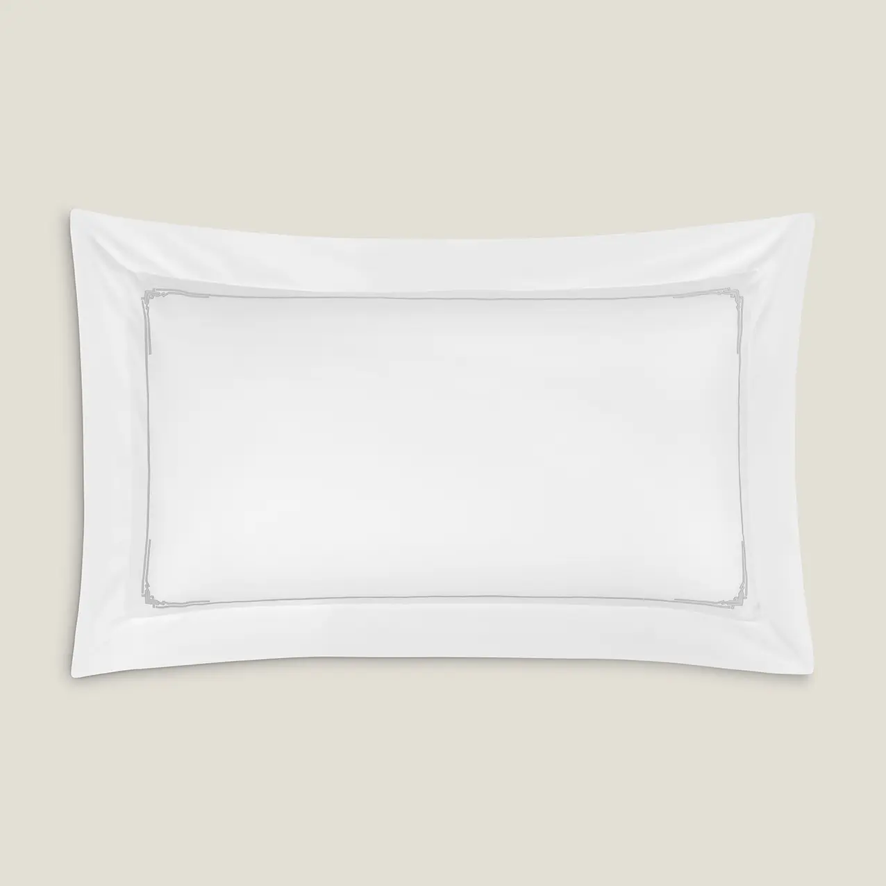 Pillowcase - Jasper | White/Grey | King - Image 5