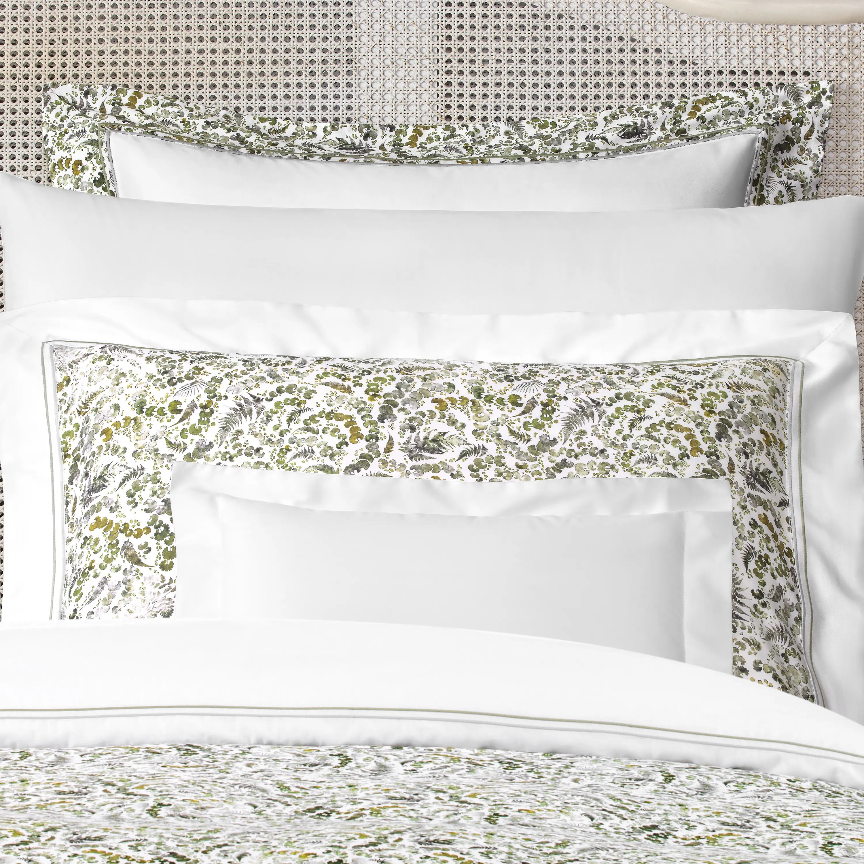 Pillowcase - Lucille | White | Euro