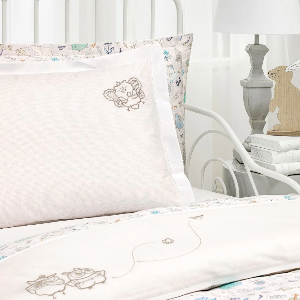Pillowcase - Naughty Owls | Multicolor | Standard