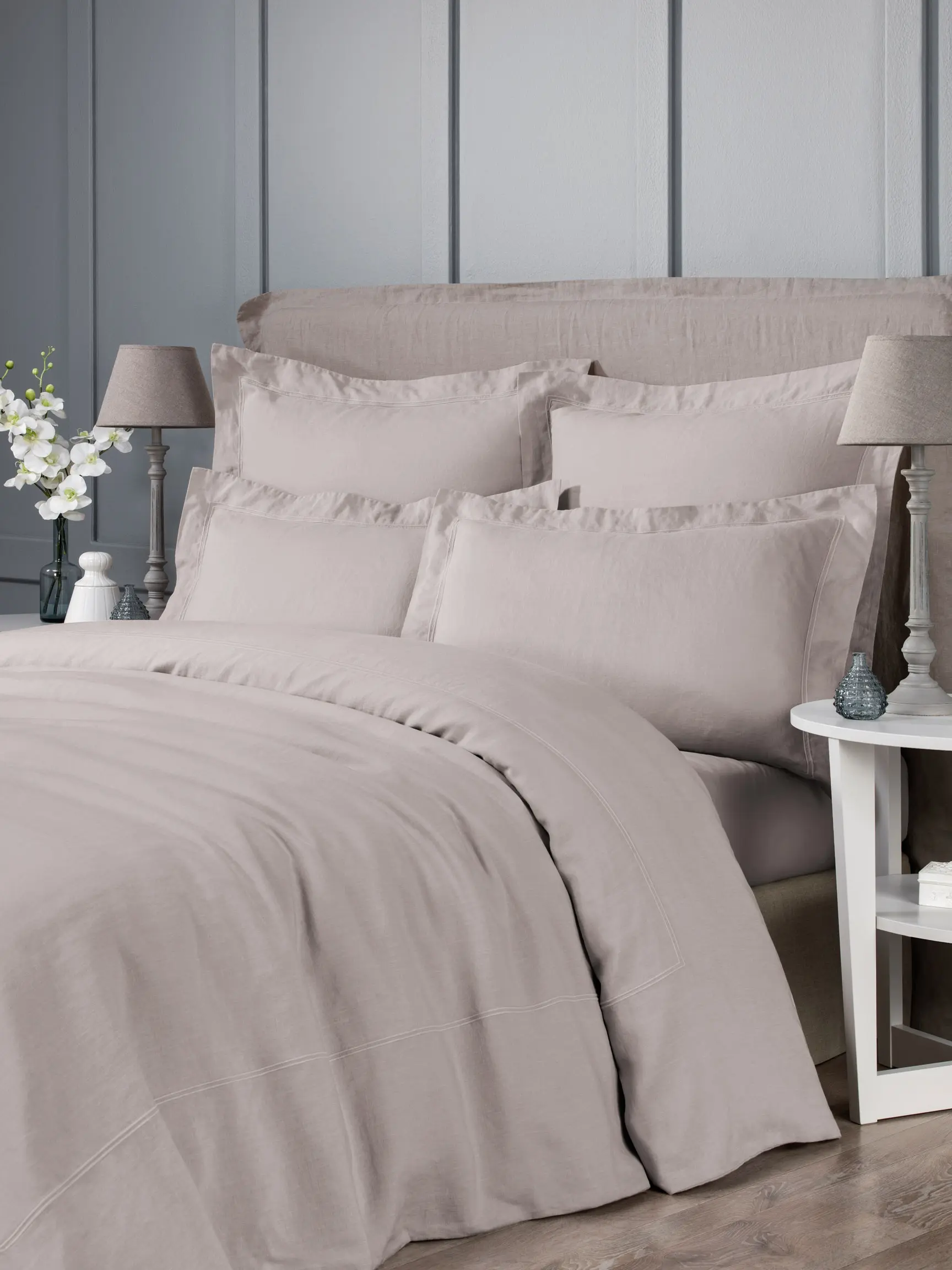 Pillowcase - Organic | Natural Gray/Beige | Euro - Image 3