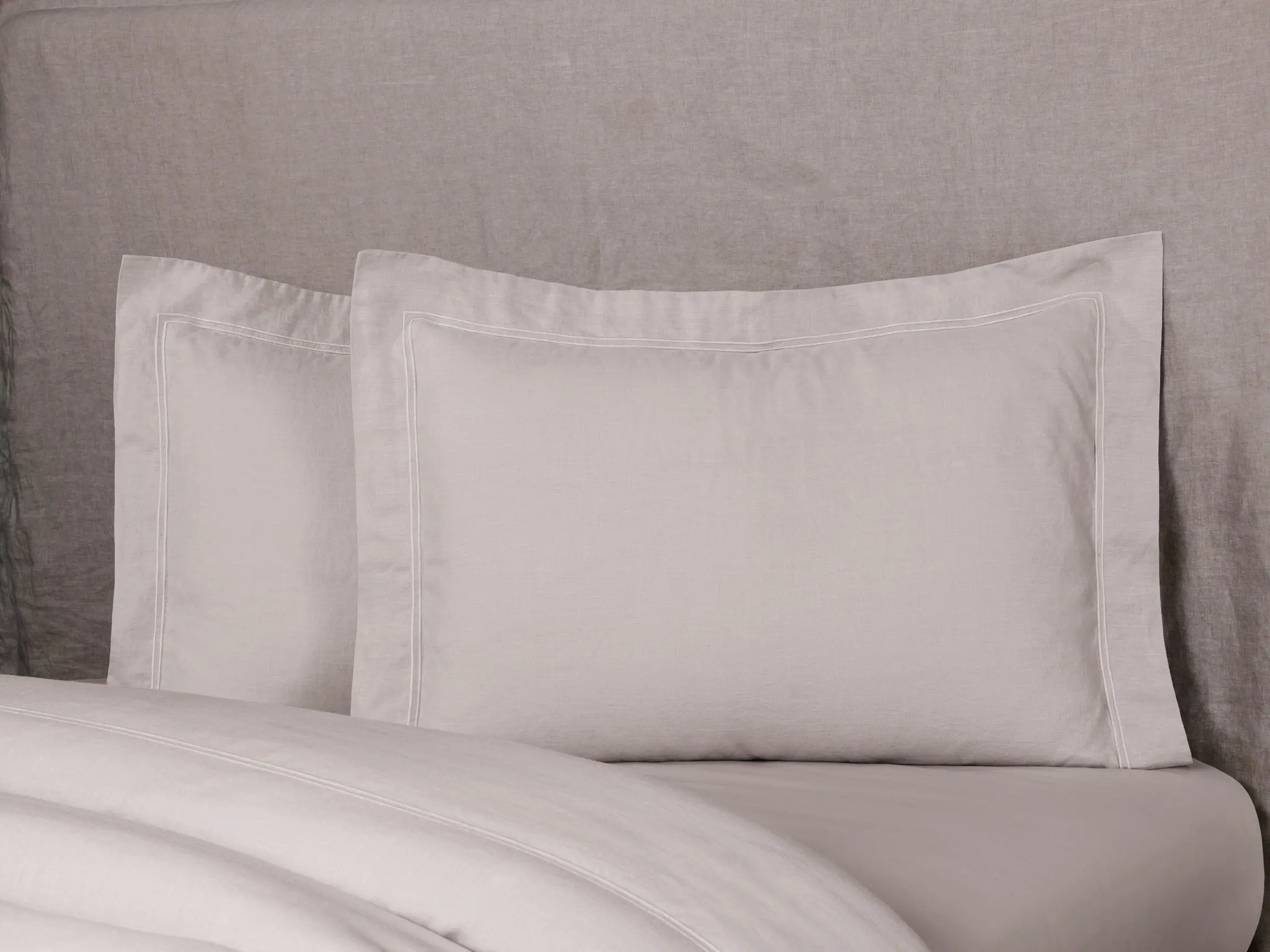 Pillowcase - Organic | Natural Gray/Beige | Euro - Image 5