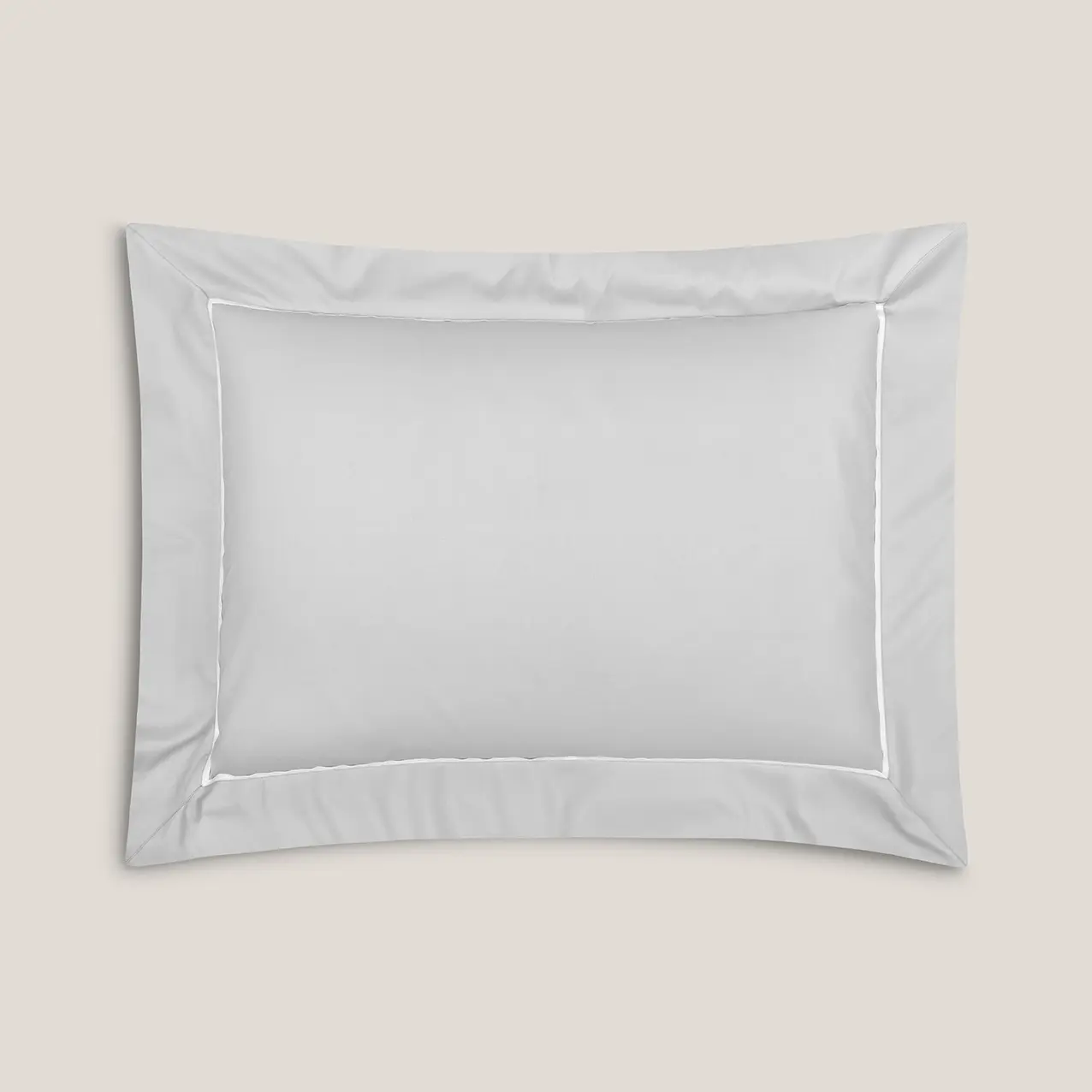 Pillowcase - Plaza | Grey/White | Euro - Image 3