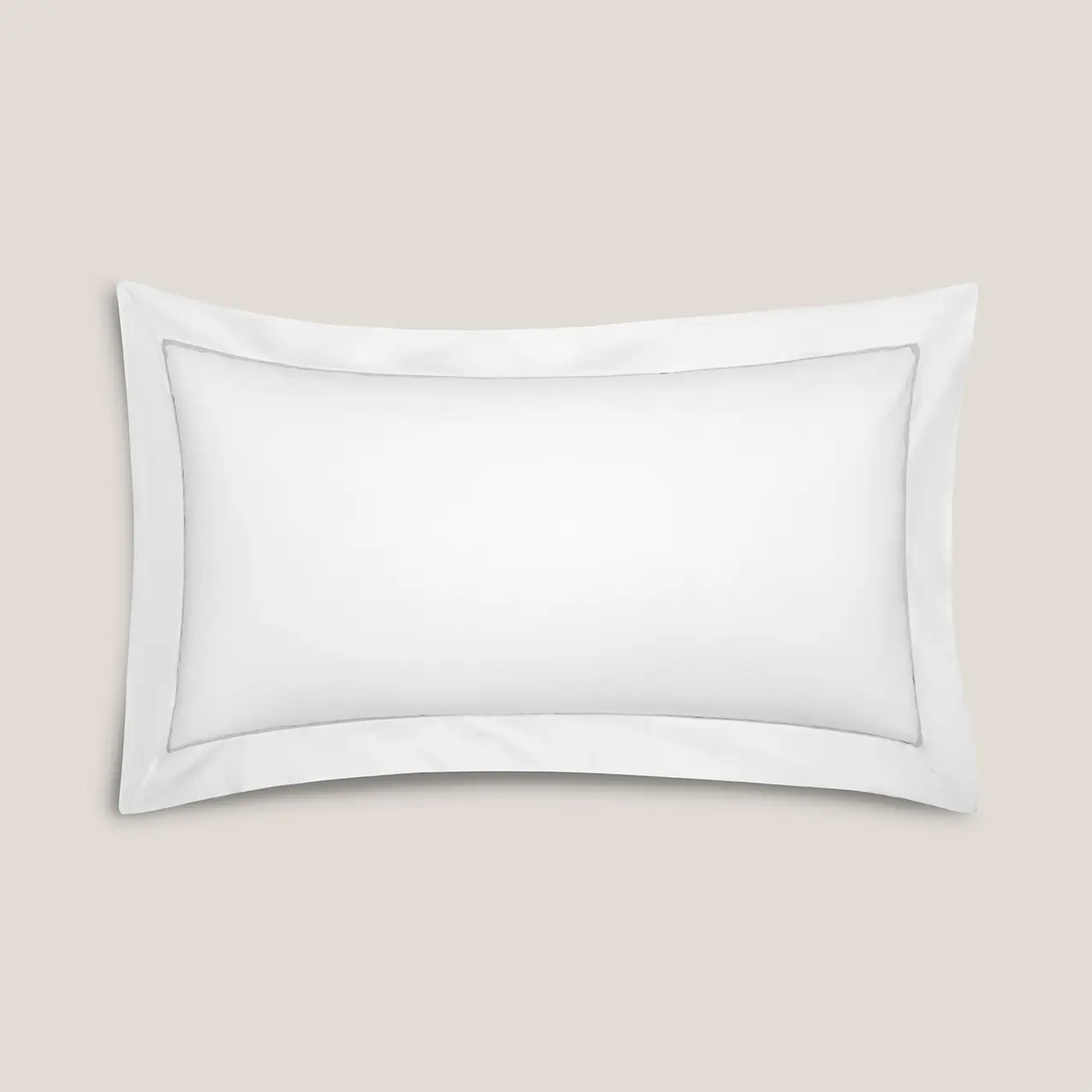 Pillowcase - Plaza | White/Grey | King - Image 5