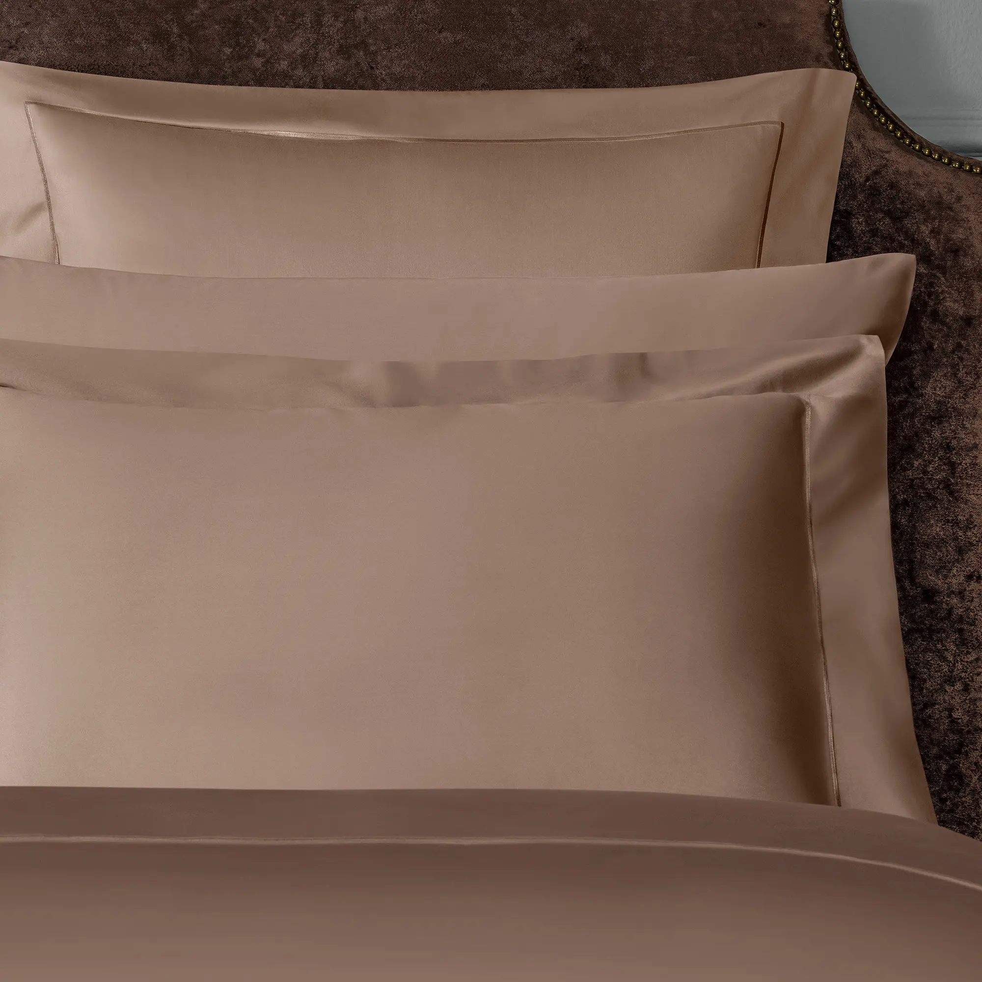 Pillowcase - Rhapsody | Taupe | Euro