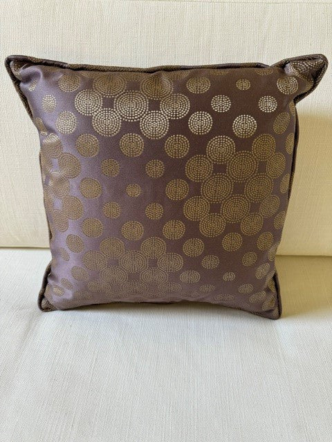 Plum Decorative Pillow | Violet | 16" x 16" - Image 2