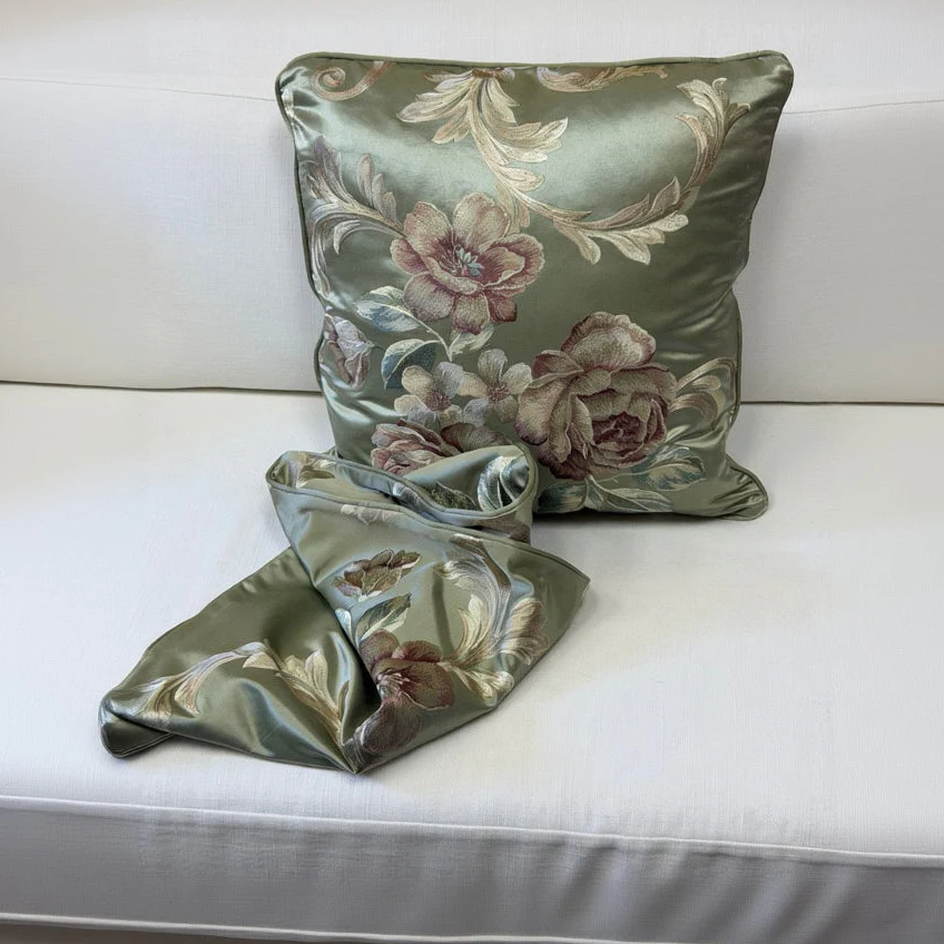 Roses Decorative Pillow-Case | Multicolor | 20" x 20"