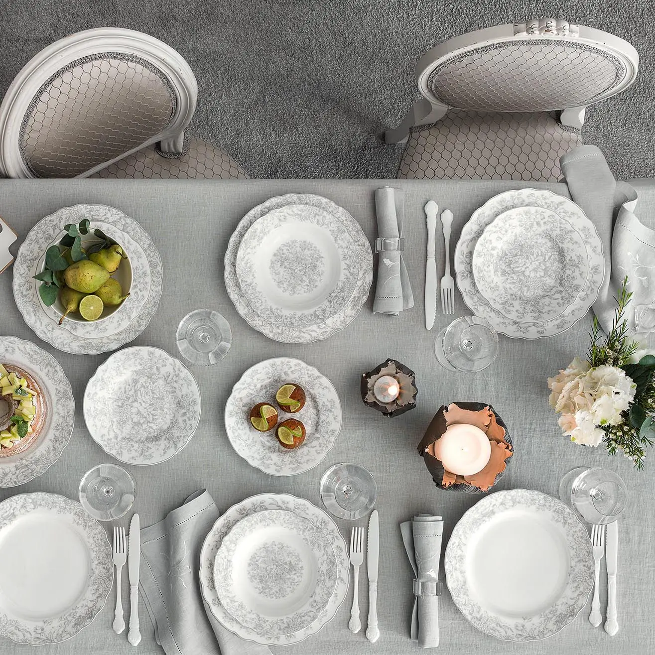 Salad Plate - Martinelli Natur | White | D - 7" - Image 4