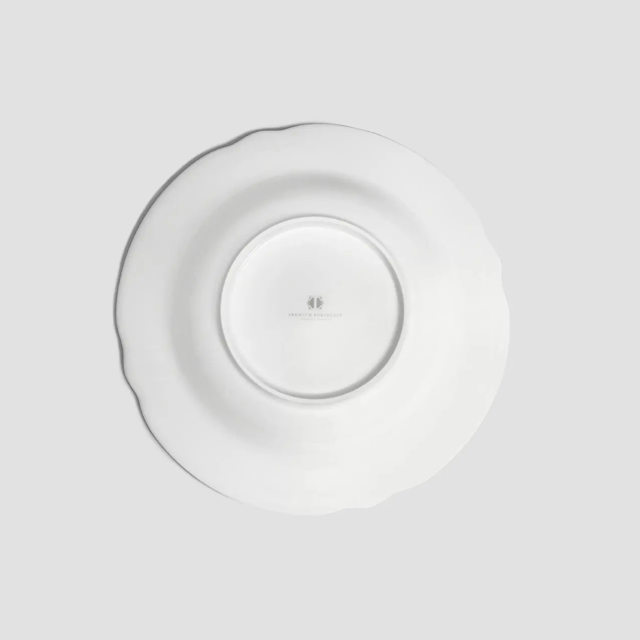 Soup Plate - Martinelli Sentiment | White | D - 9" - Image 3