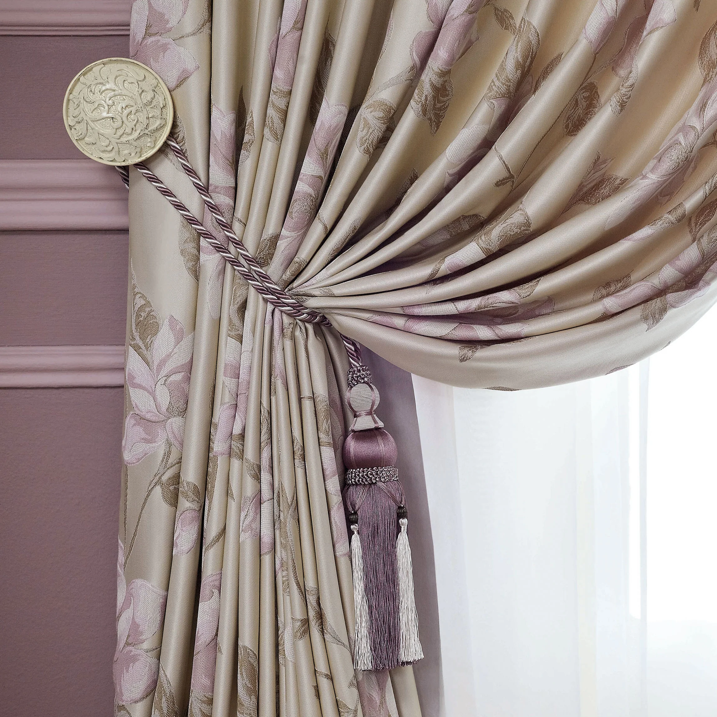 TasselFor Milena Ll | White/Violet | One Size