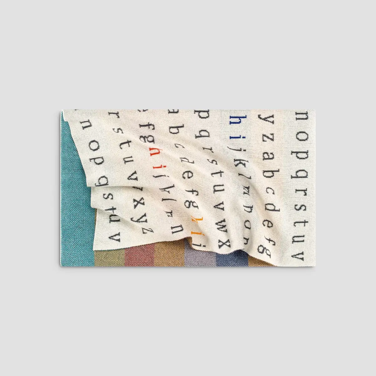Throw - Imogen | Beige/Blue | 32" x 40" - Image 4