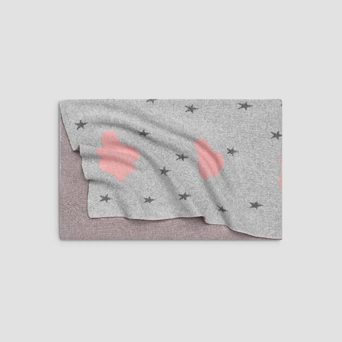Throw - Olaya | Pink/Grey | 40" x 60" - Image 4
