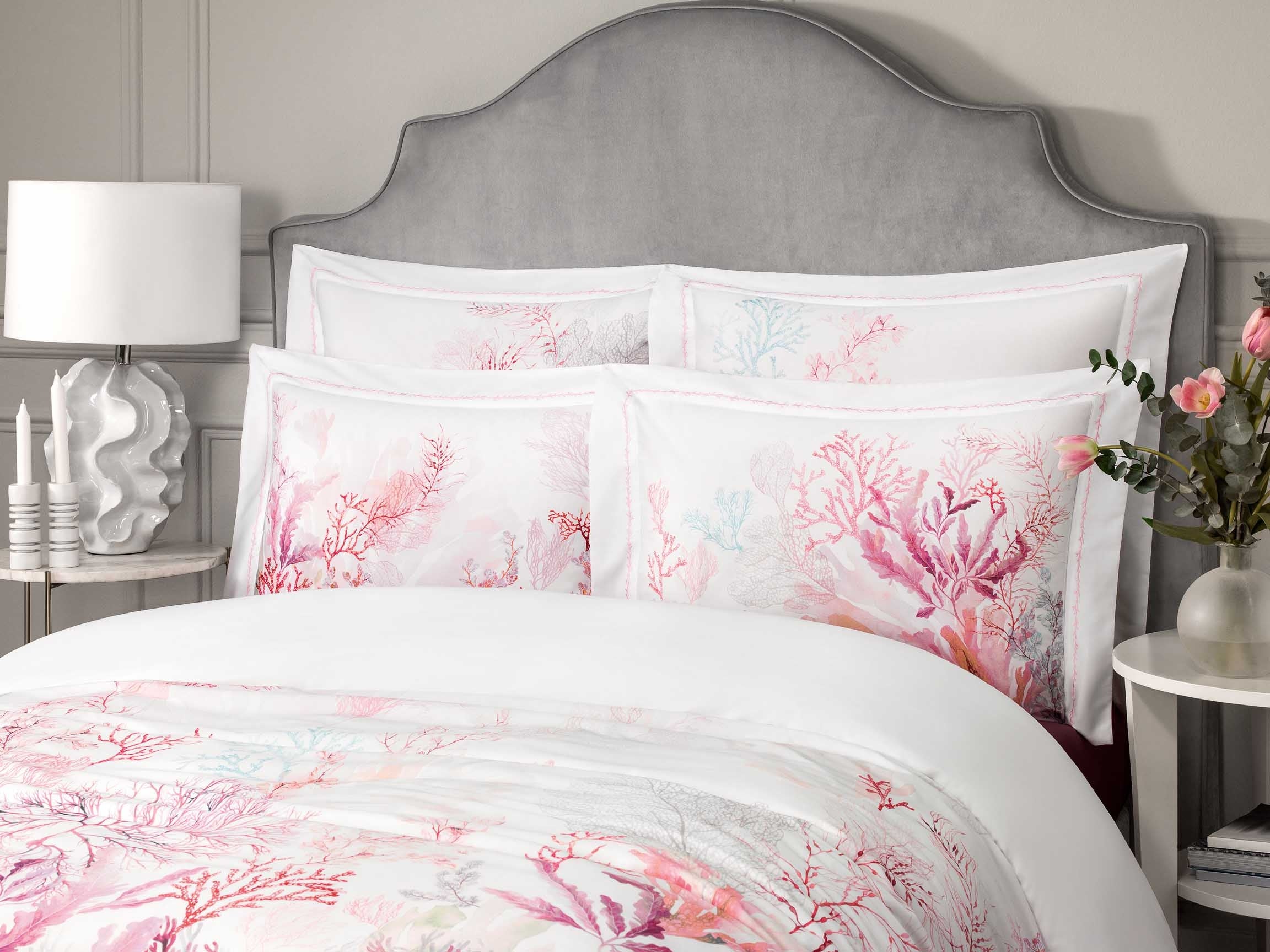 Top Sheet - Aquarius | Pink Antique | King - Image 2