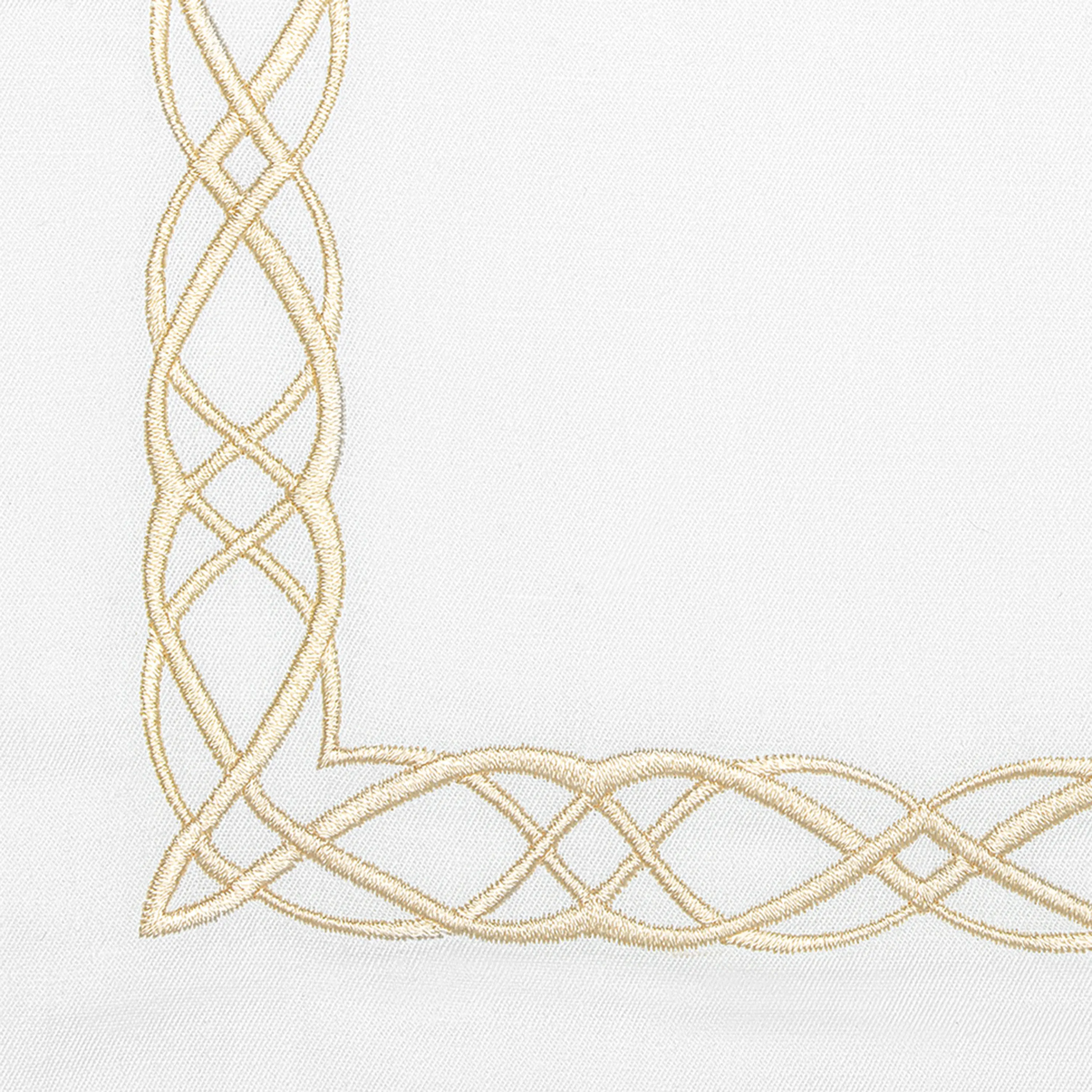 Top Sheet - Mia | White/Gold | Single - Image 2