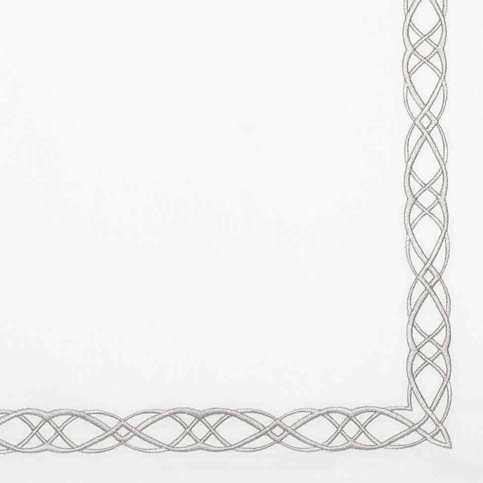 Top Sheet - Mia | White/Grey | King - Image 4