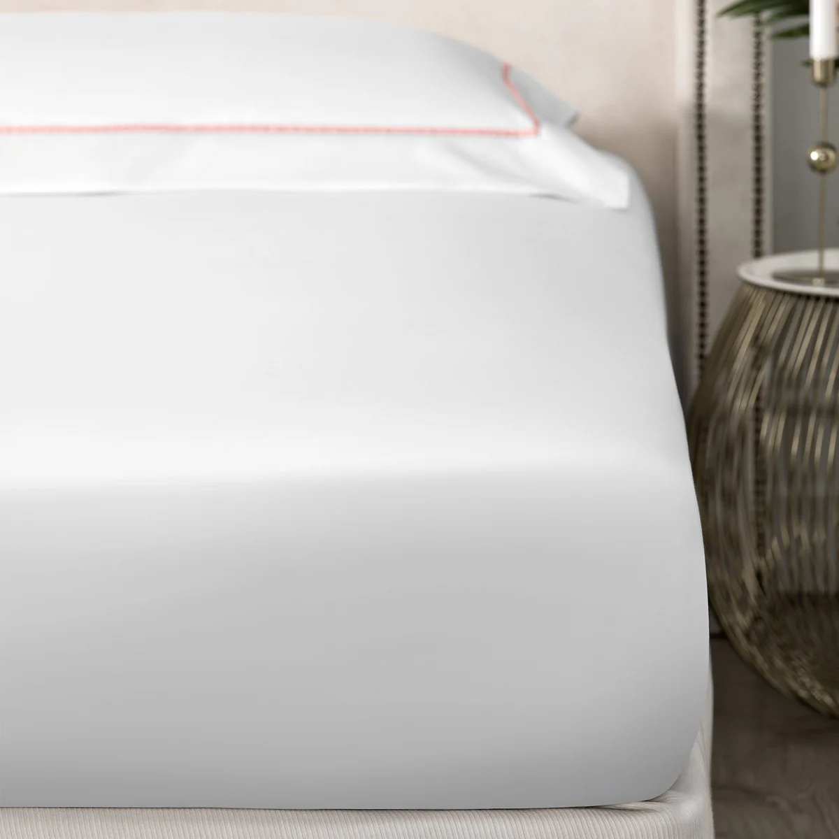 Top Sheet - Plaza | Grey | Super King
