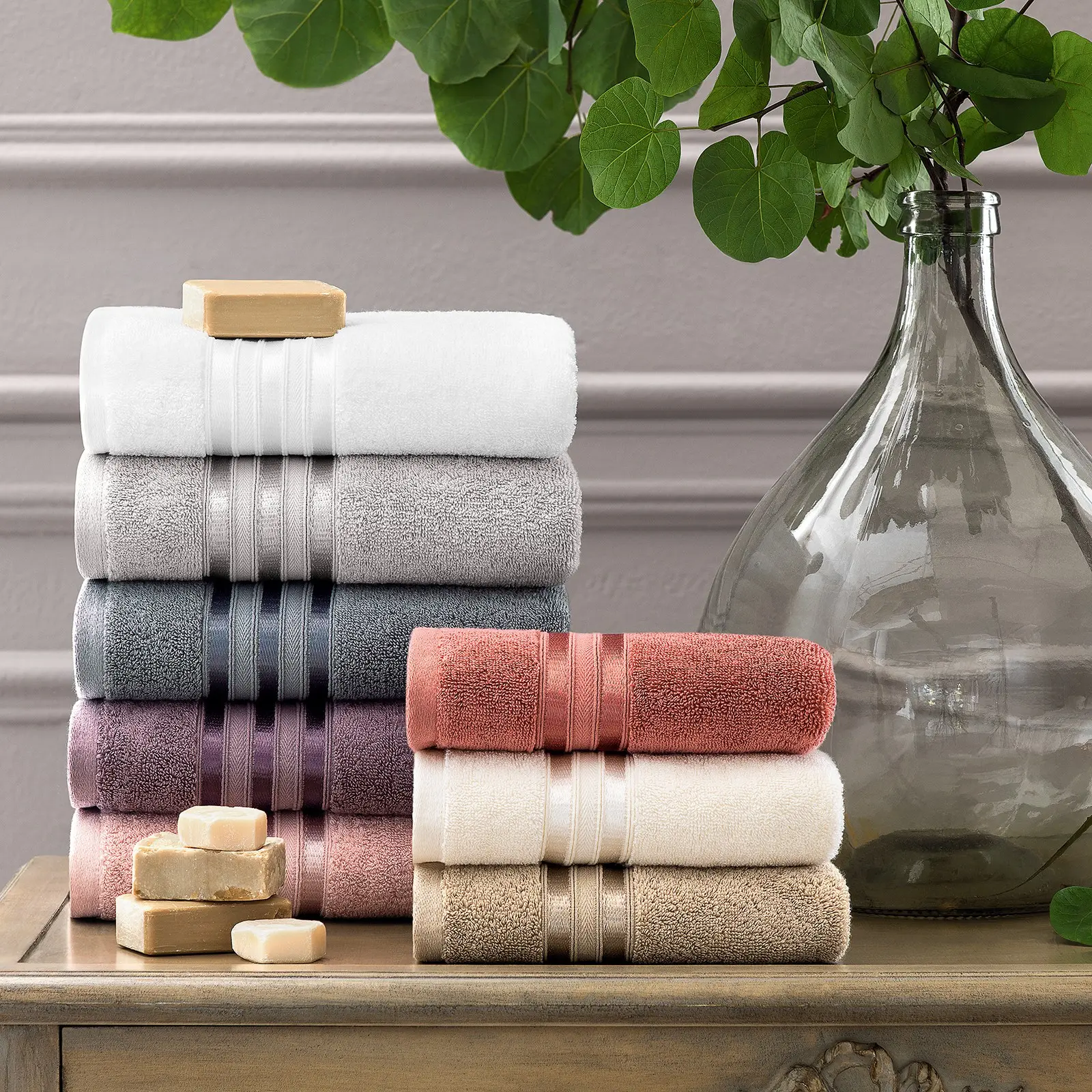 Towel - Arcadia | Violet | 20" x 39" - Image 2