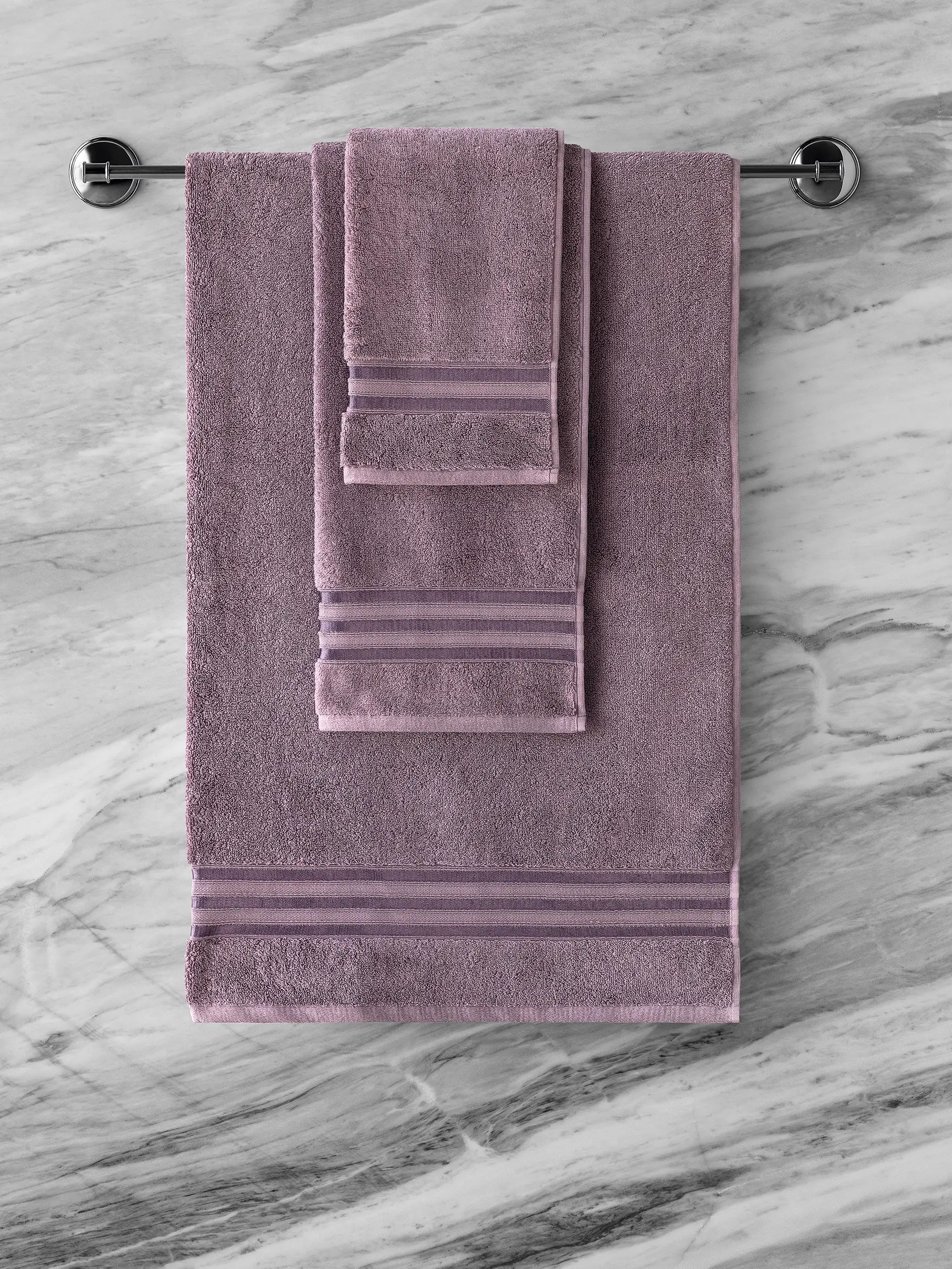 Towel - Arcadia | Violet | 20" x 39" - Image 5