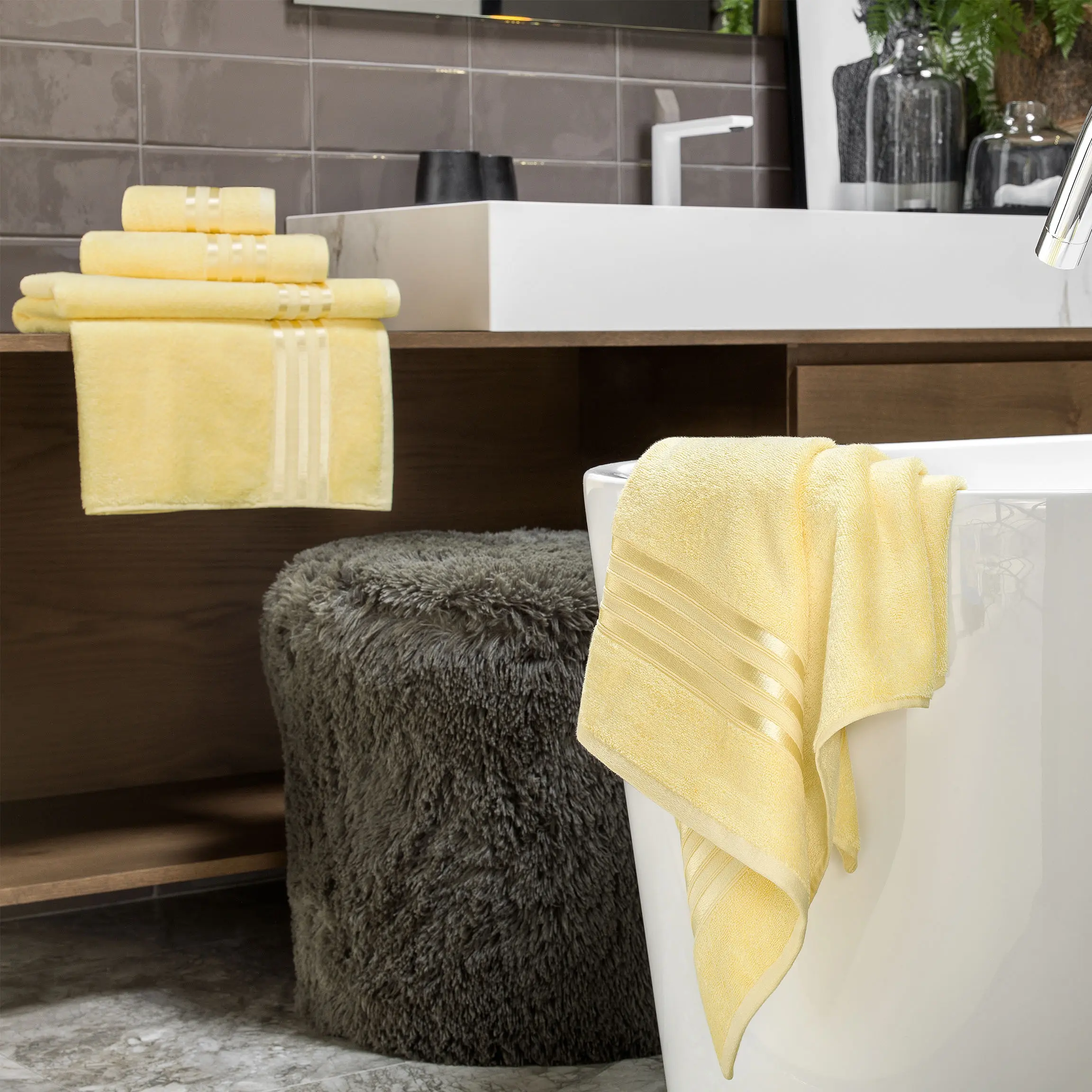 Towel - Arcadia | Yellow | 39" x 59"