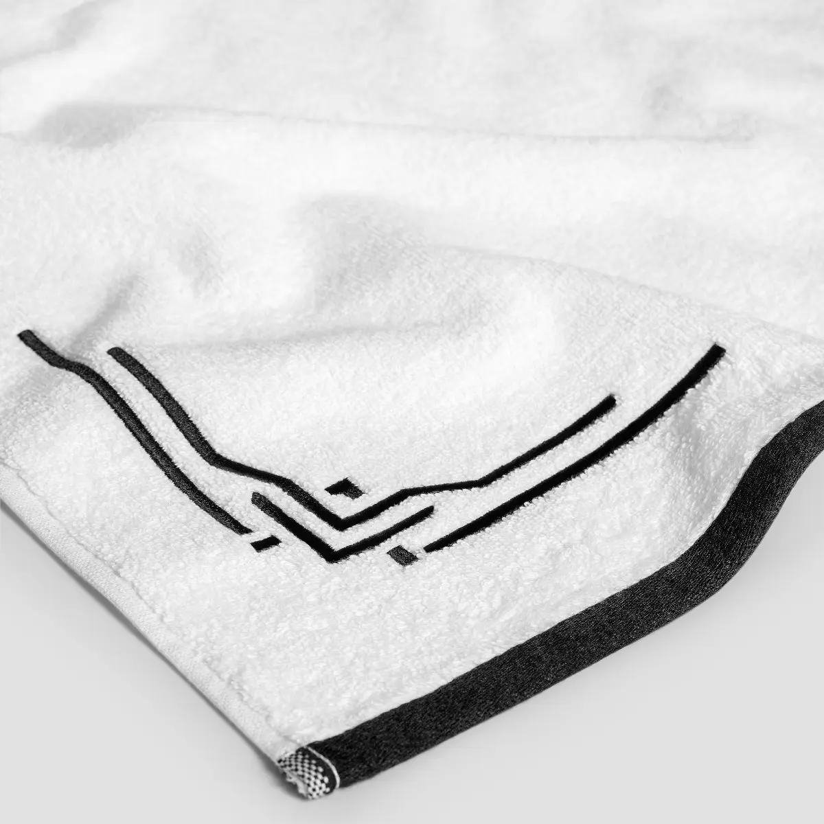Towel - Jasper | White | 12" x 12" - Image 4