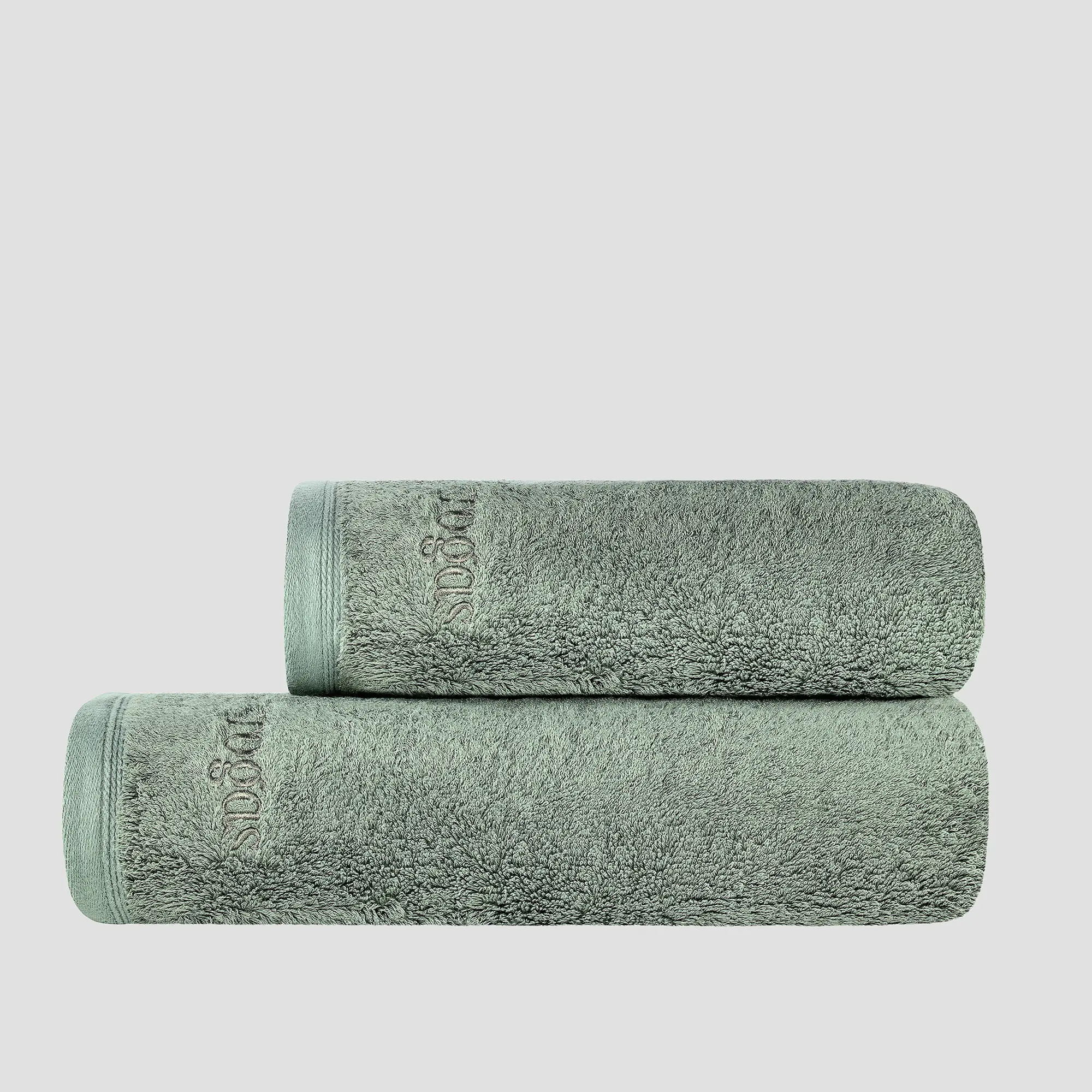 Towel - Poitiers | Dark Green | 20" x 39" - Image 3