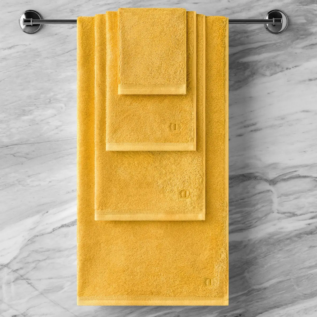 Towel - Poitiers | Yellow | 28" x 55" - Image 2