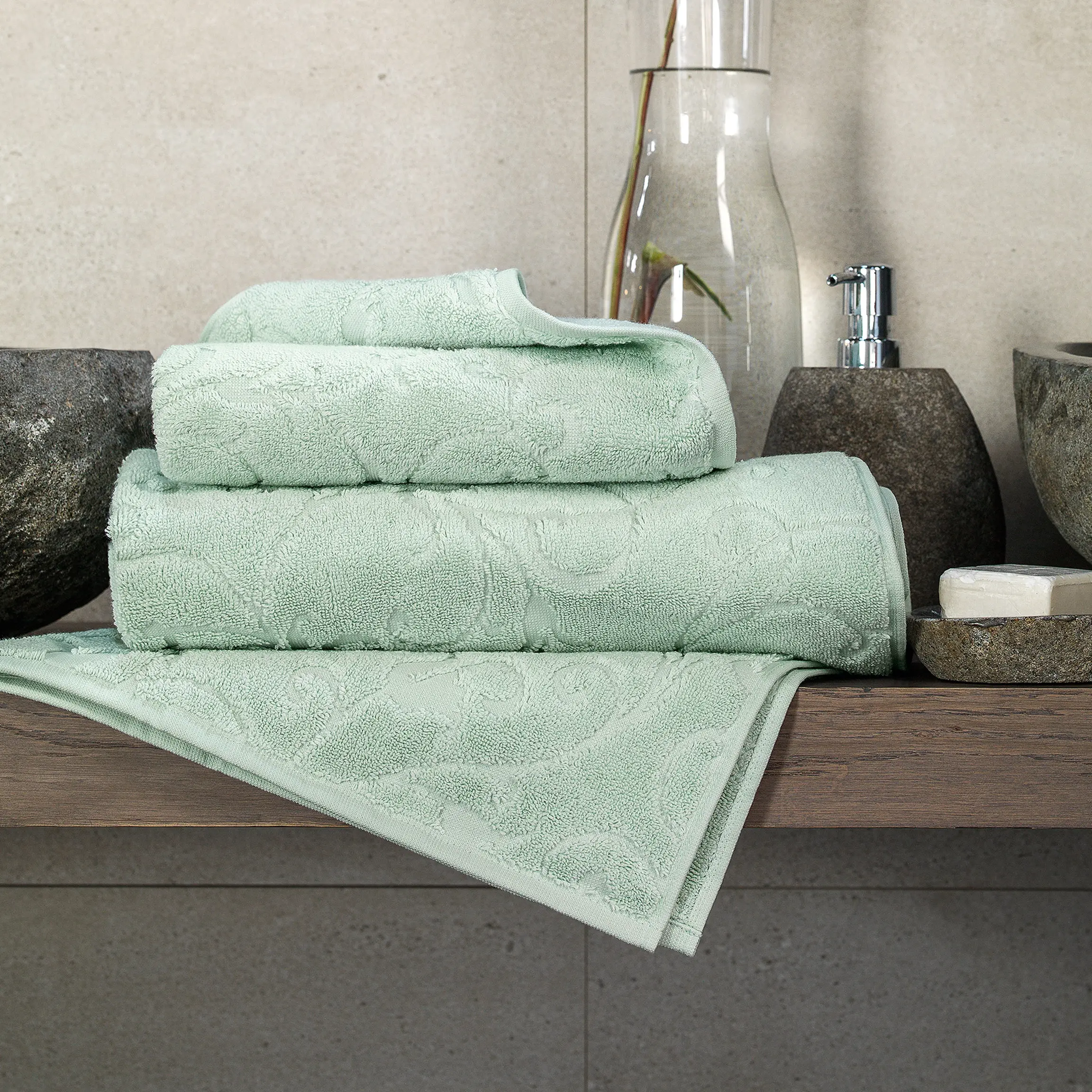 Towel - Sharly | Green | 20" x 39"