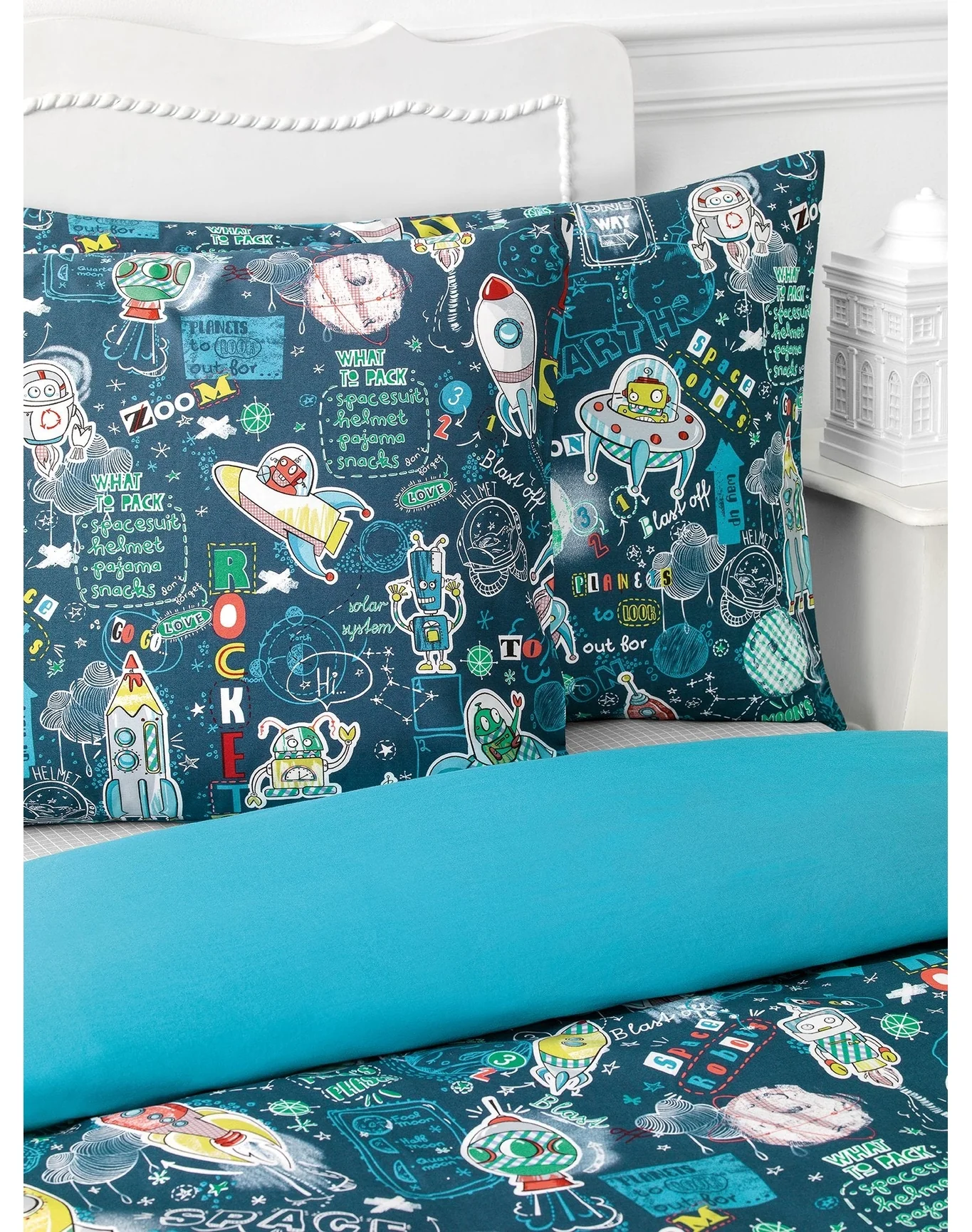 Cosmic Pillow Case | Blue - Image 2