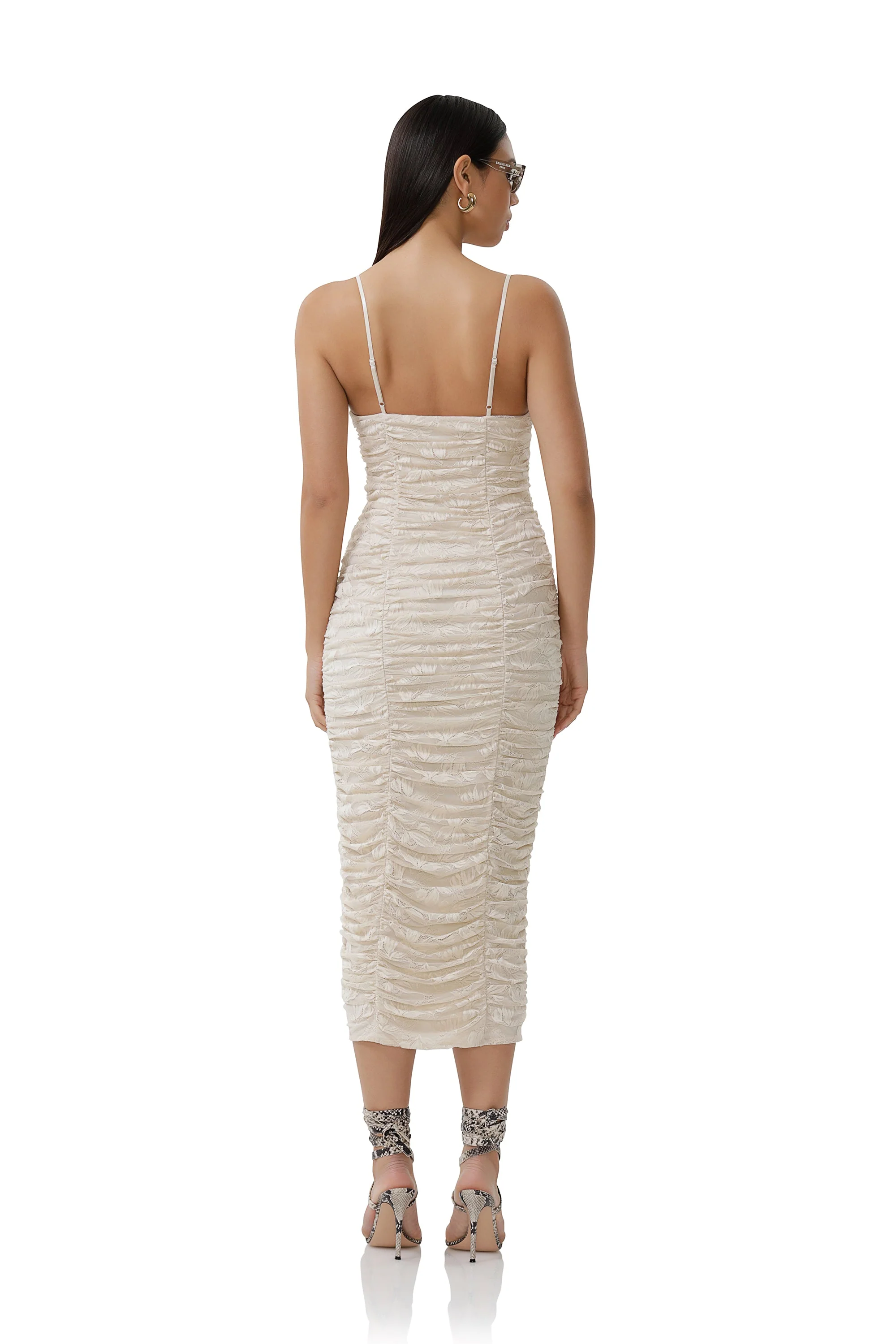 Tosca Lace Dress | Birch - Image 4