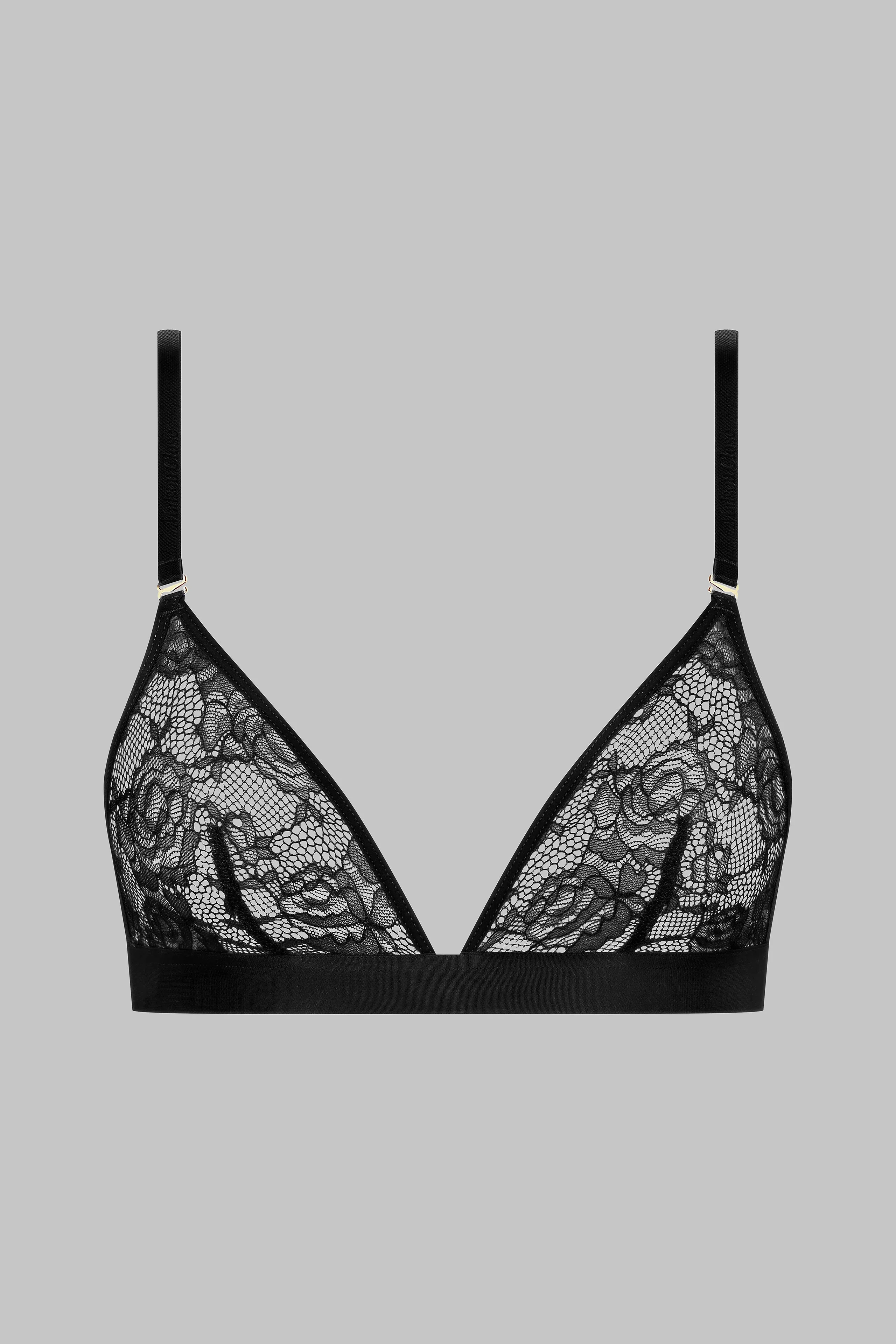 Triangle bra - Flashback | Black - Image 4