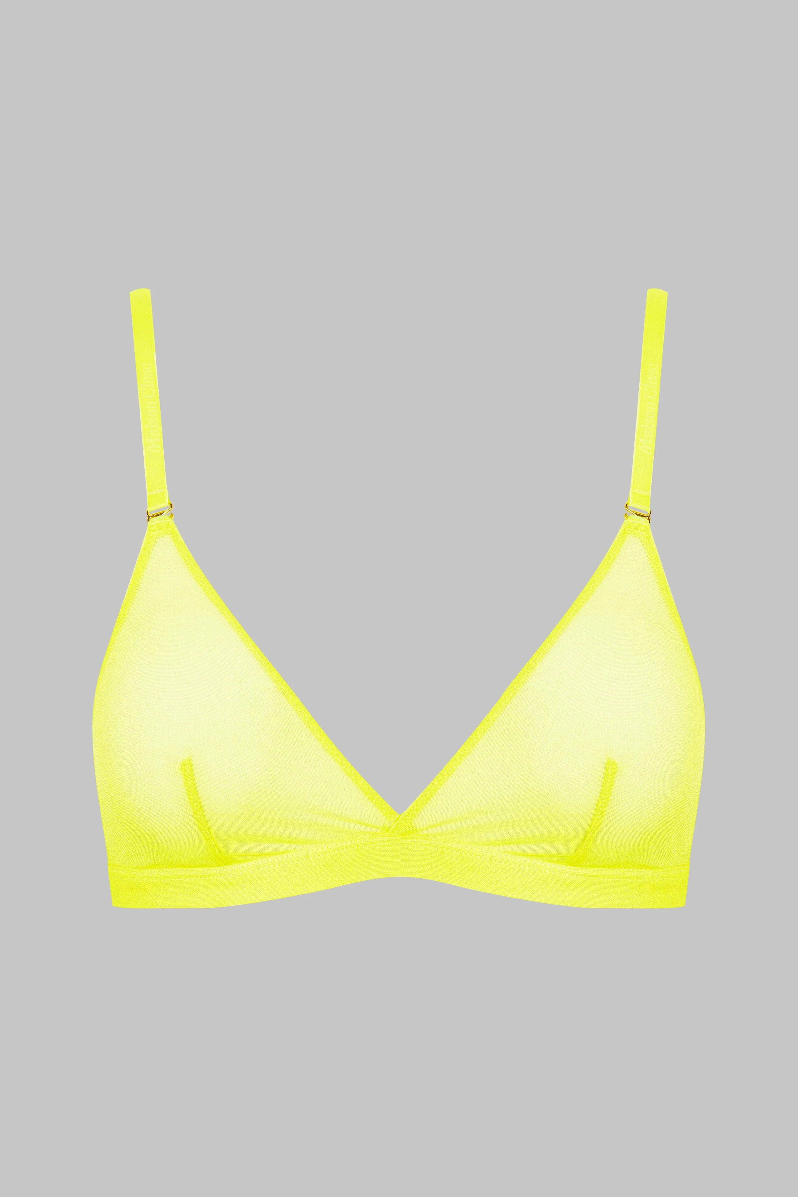 Triangle bra - Corps a Corps Neon | Yellow - Image 4