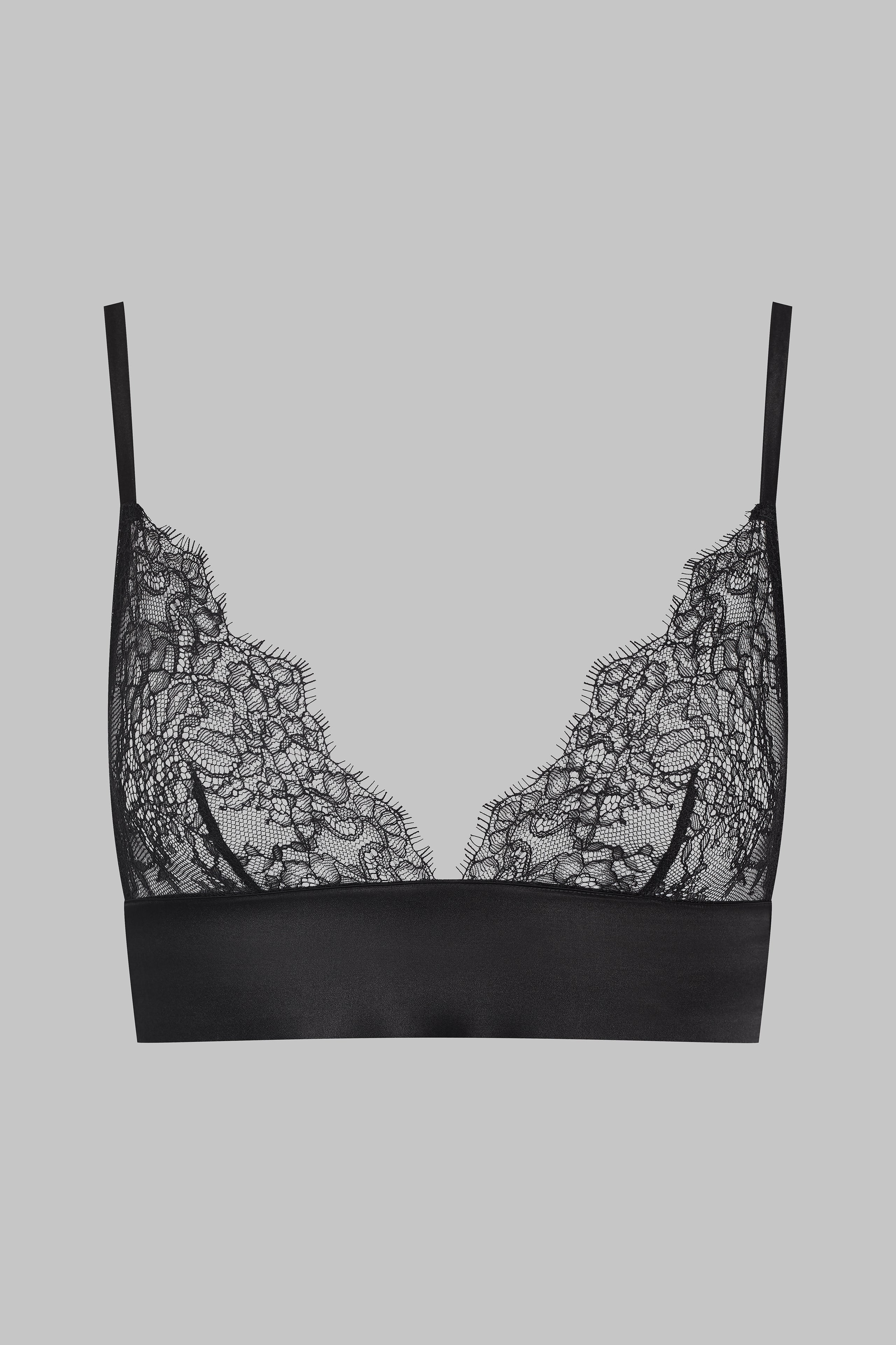 Triangle bustier bra - Rendez-Vous | Black - Image 4