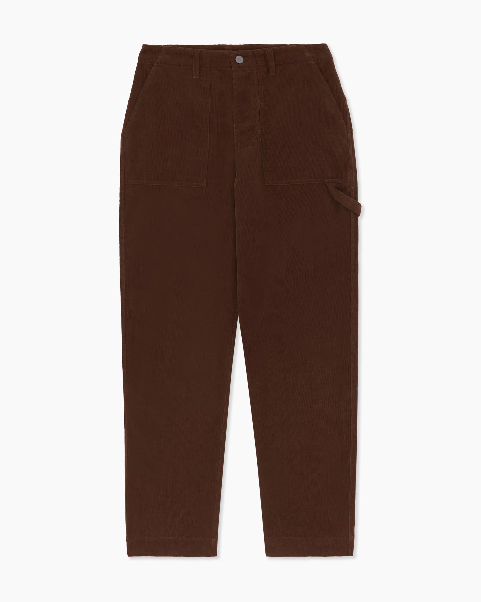 Womens | Wide Leg Corduroy Carpenter Pant | Bison