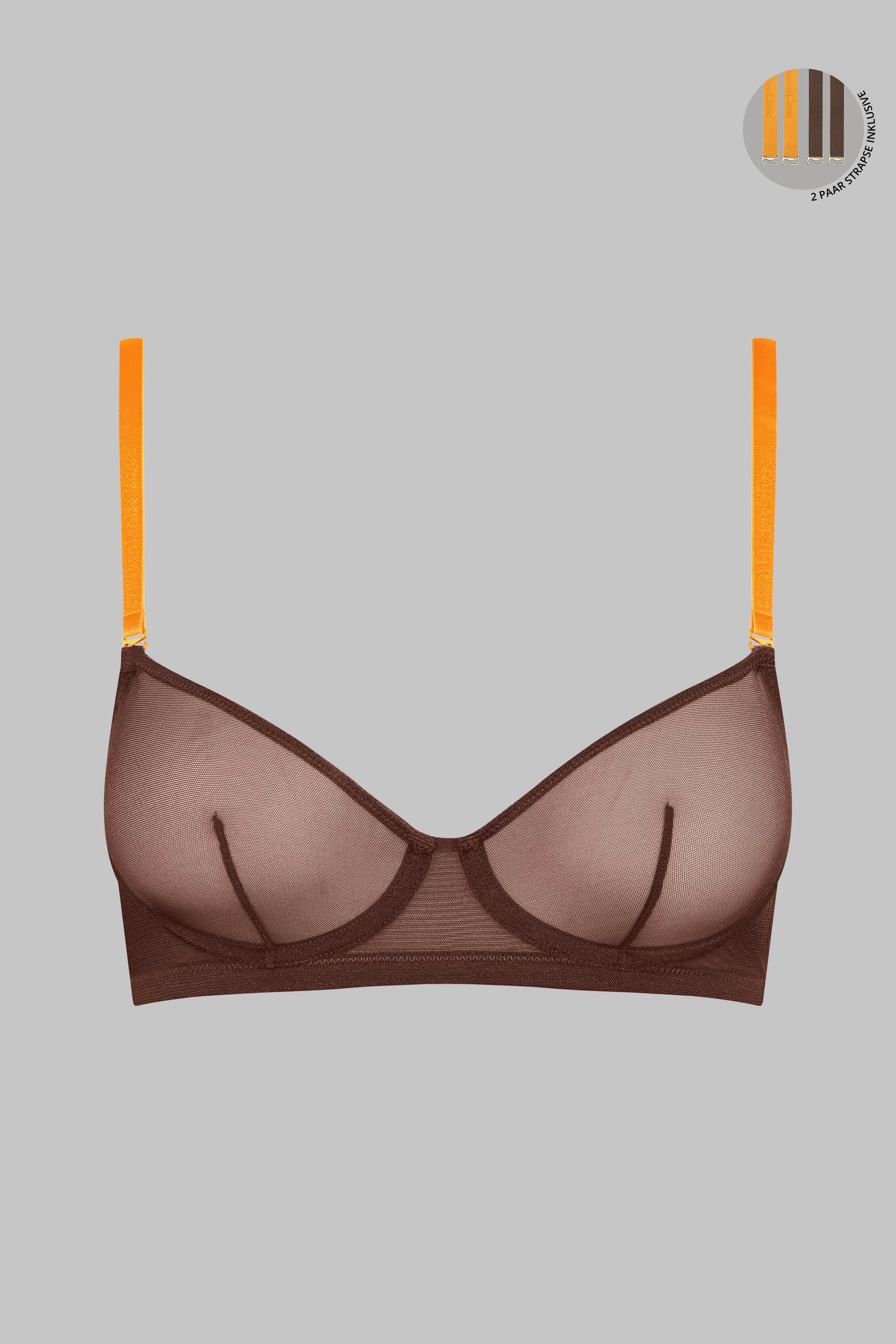 Wire bra - Corps a Corps | Brown - Image 4