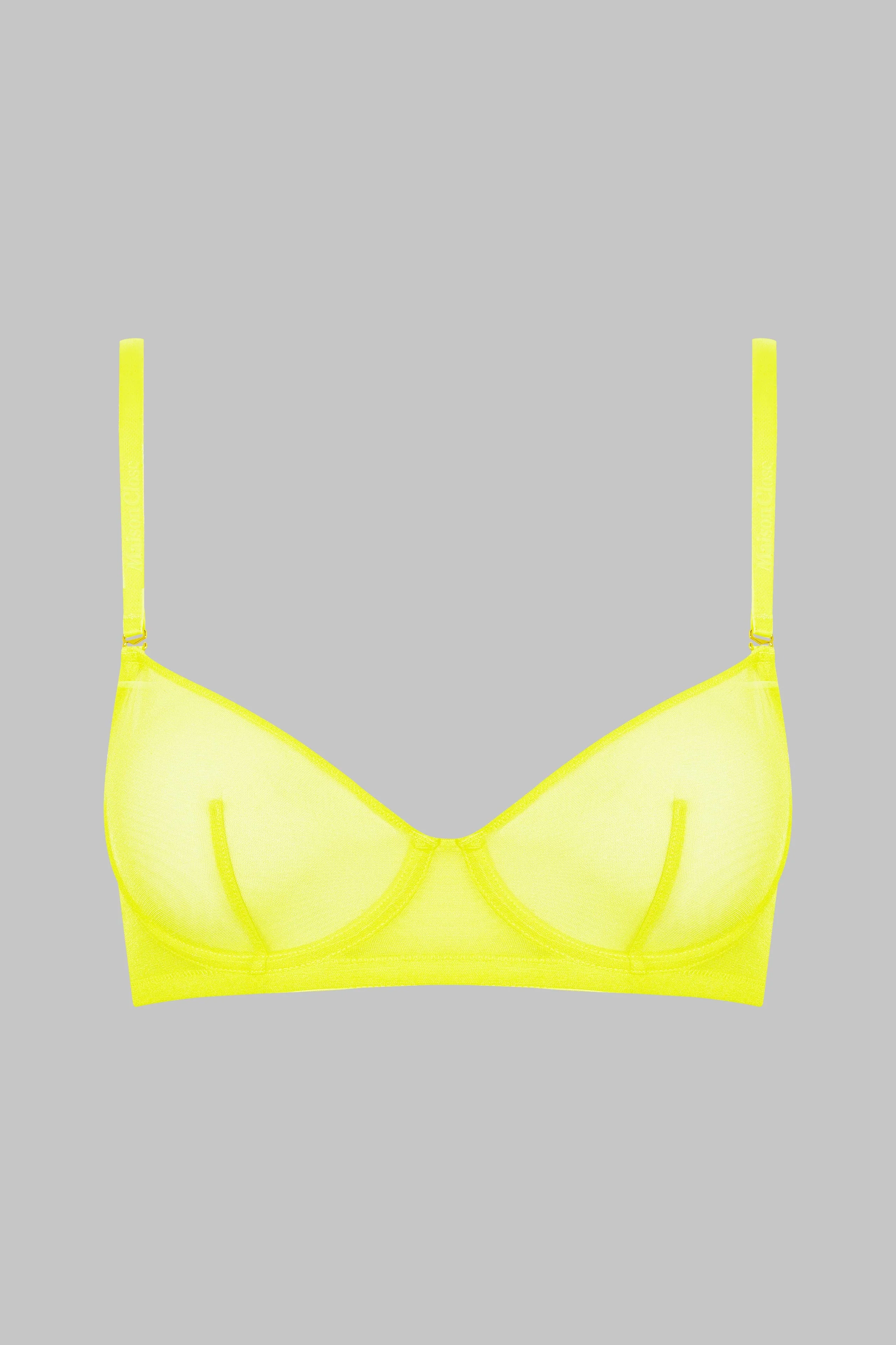 Wire bra - Corps a Corps Neon | Yellow - Image 4