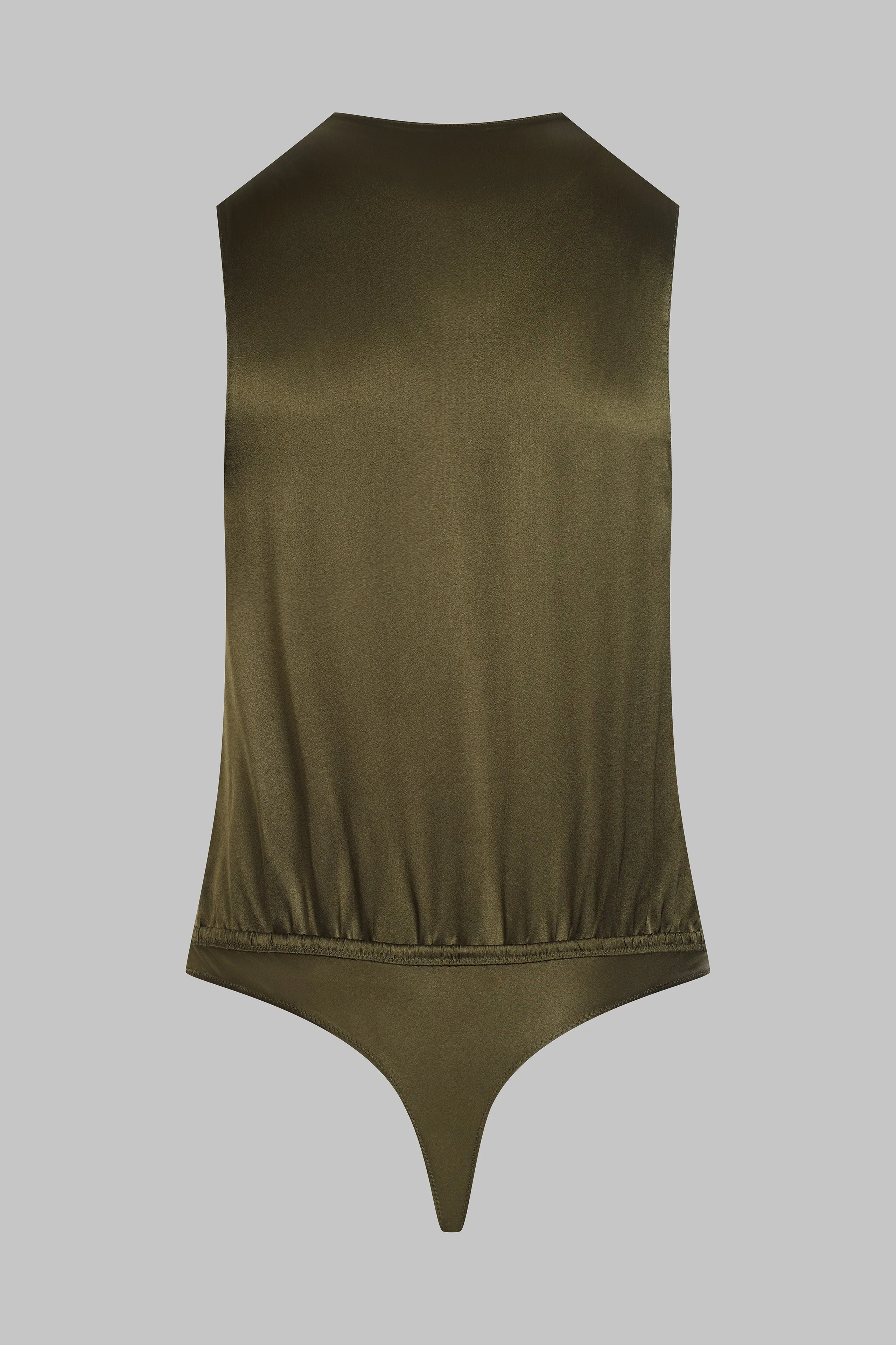 Wrap over thong body - Rendez-Vous | Khaki - Image 5