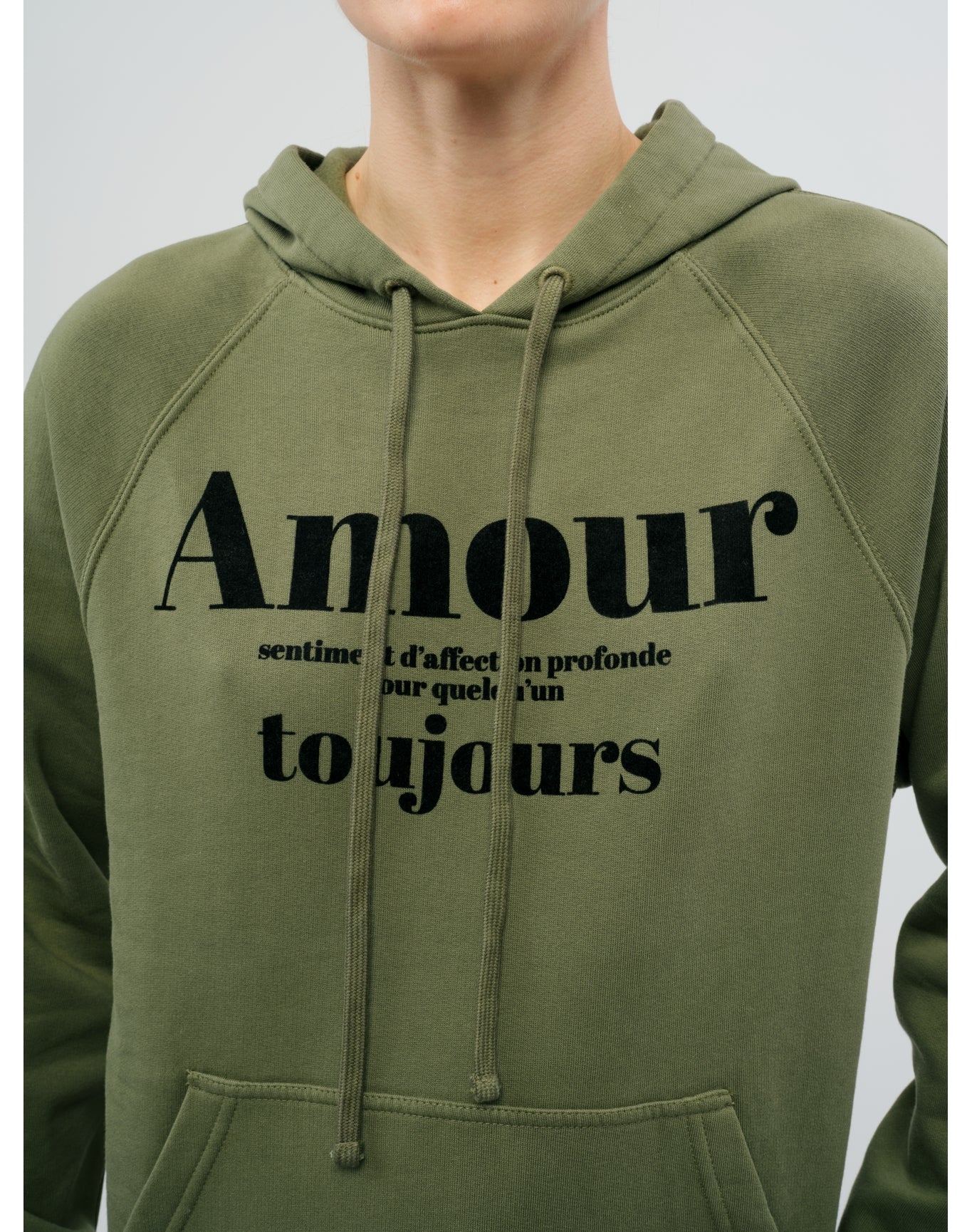 Clipper Mo Amour Tjs Flock Sweatshirt | Used Khaki - Image 3