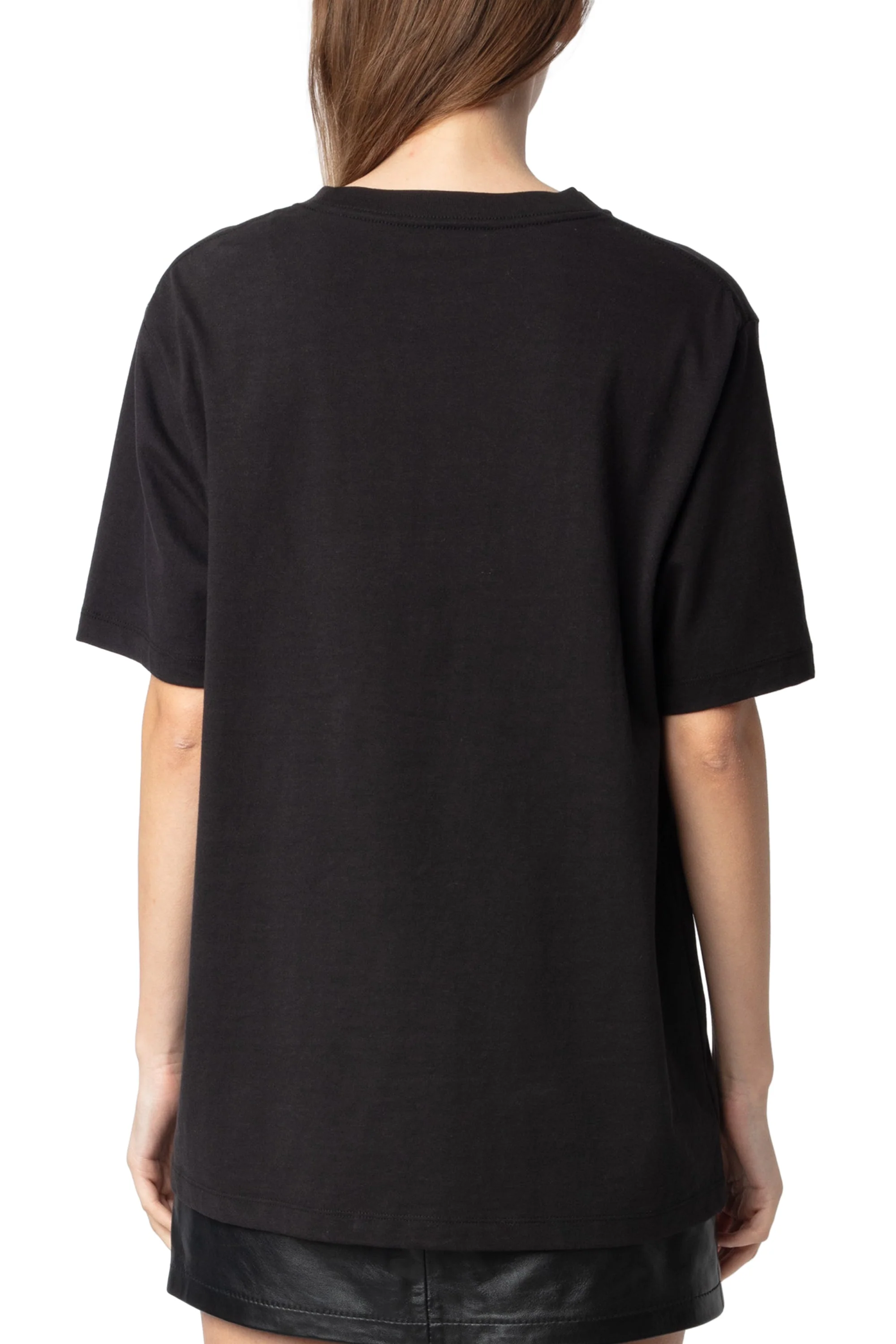 Edwin BC Happy Mouse Strass T-Shirt | Black - Image 5