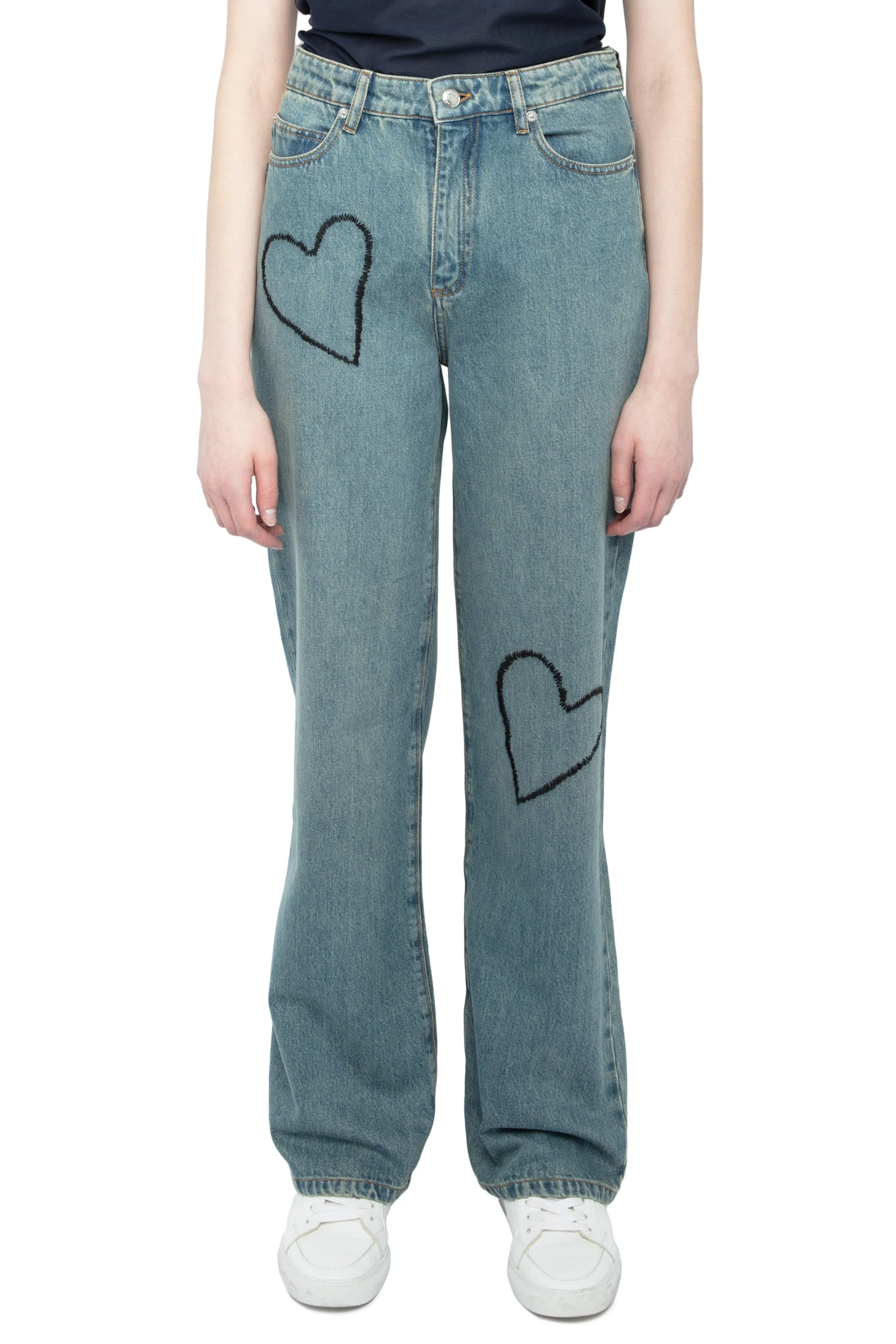 Elio Denim ECO Brod Jeans | Light Blue