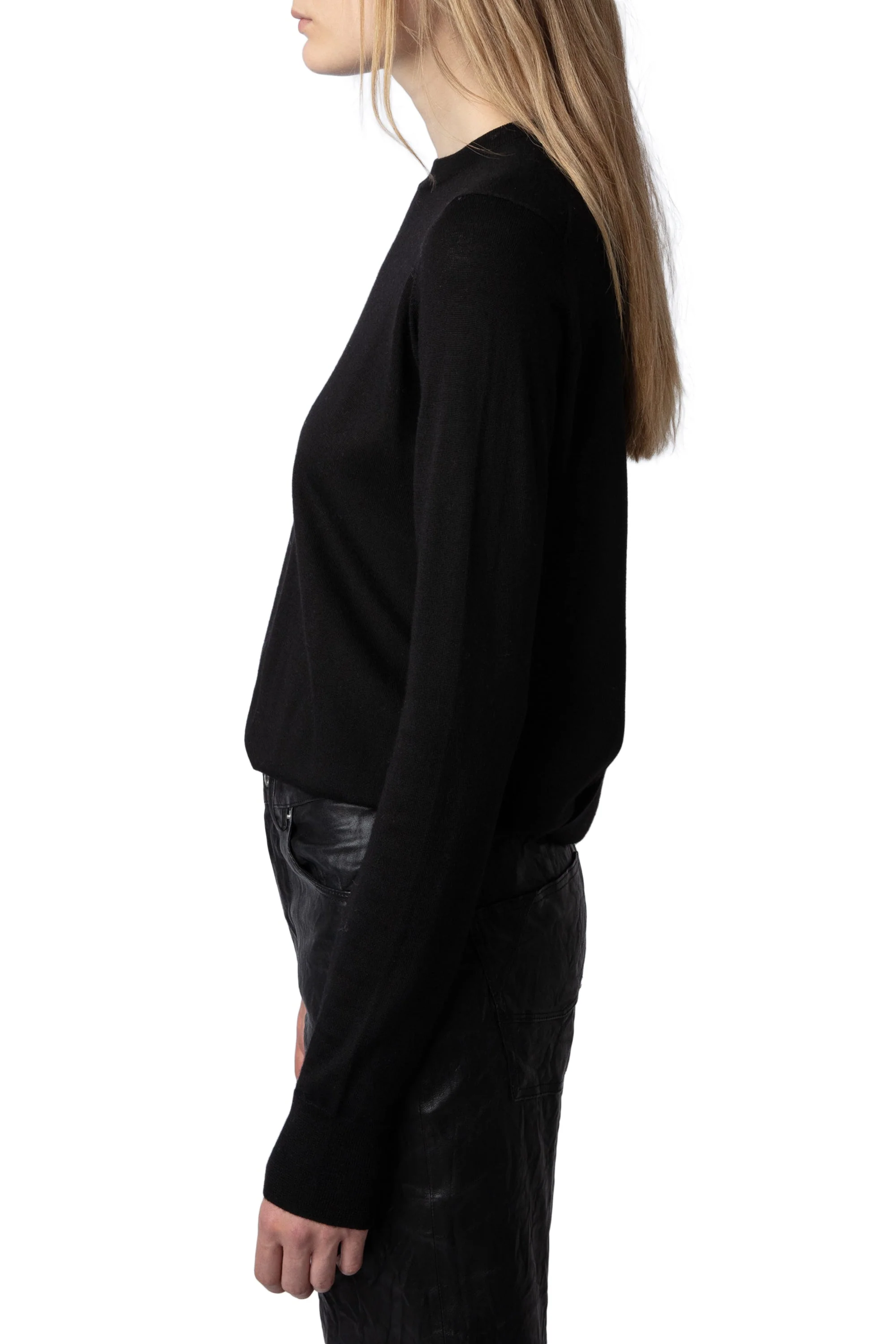 Emma We Sweater | Black - Image 3